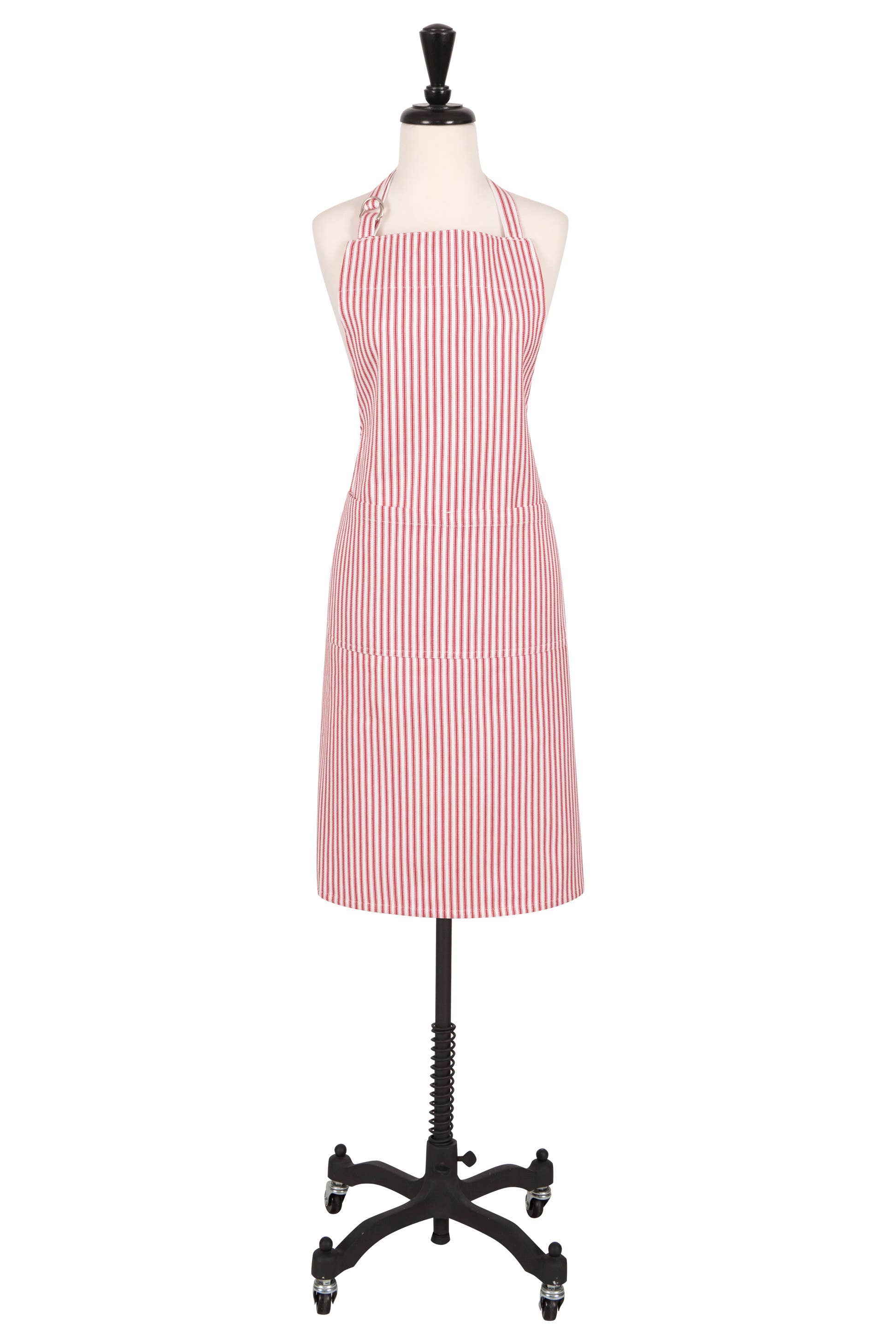 Red Stripe Chef's Apron