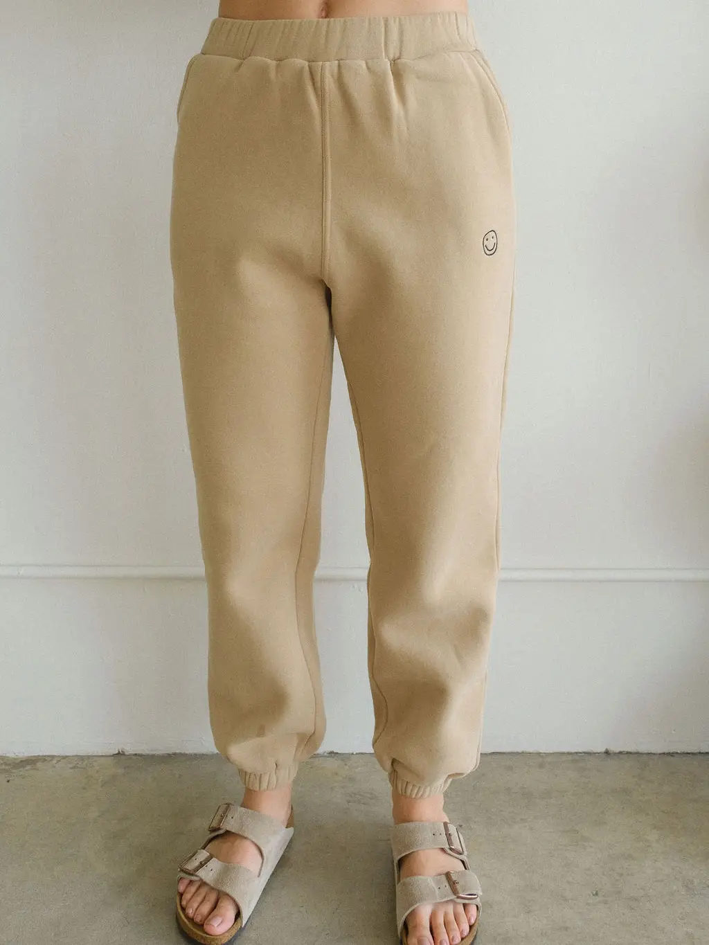 Happy Jogger Pant Taupe