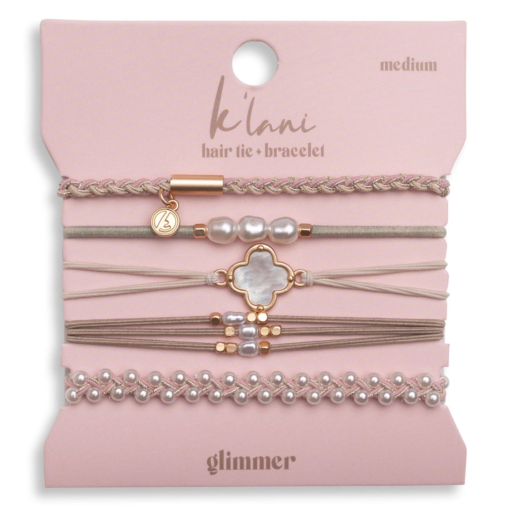 Glimmer Hair Tie Bracelets