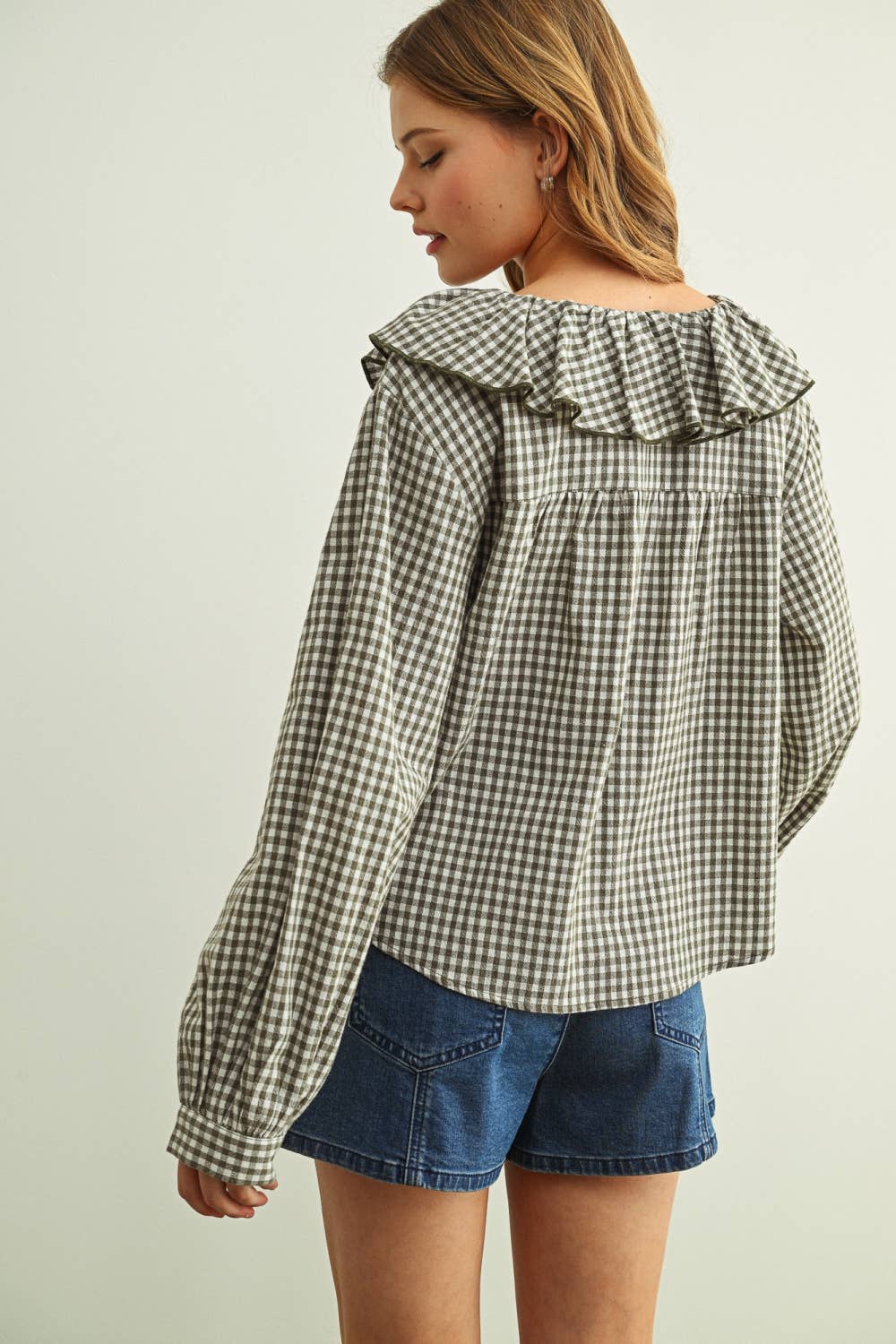 Laurel Ruffle Blouse