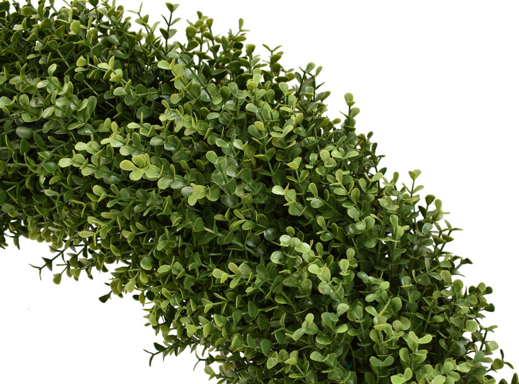 Round Faux Boxwood Wreath 32"