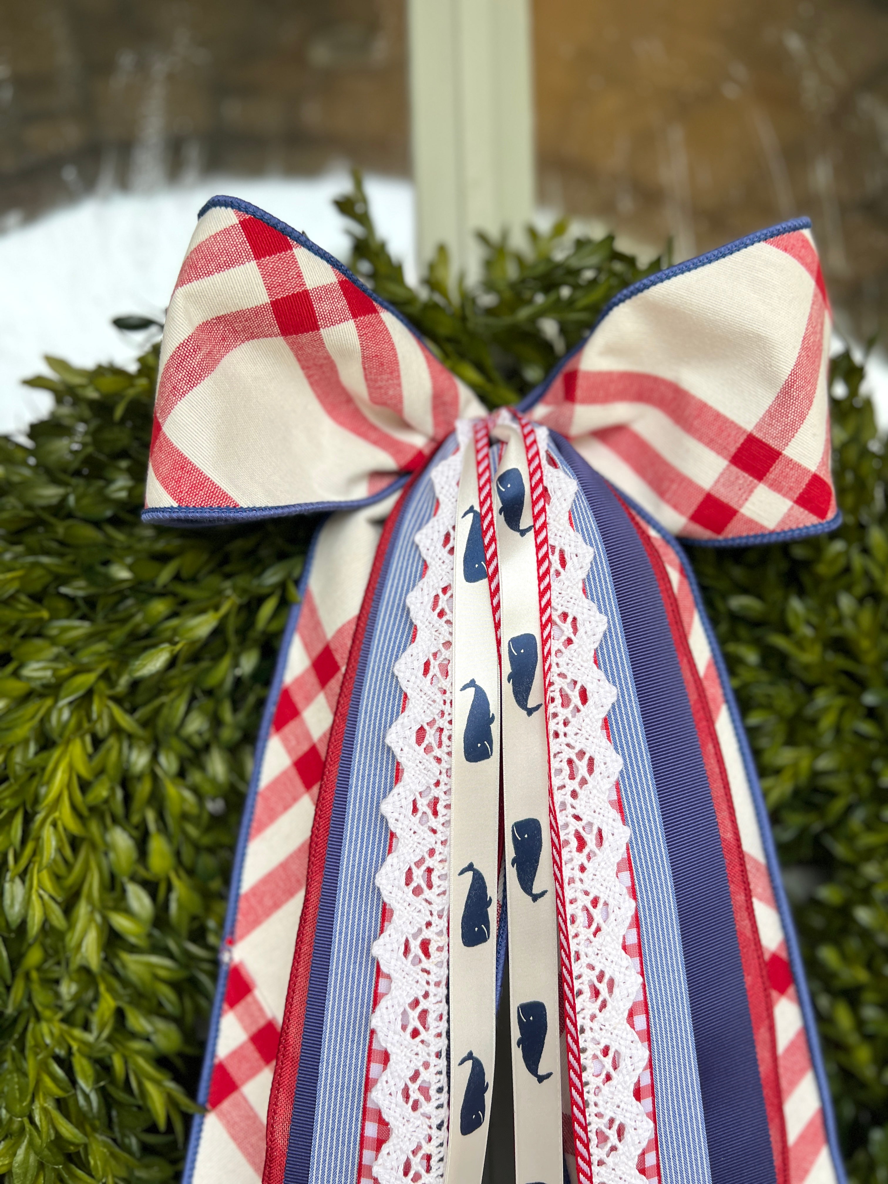 Cape Cottage Wreath Ribbon