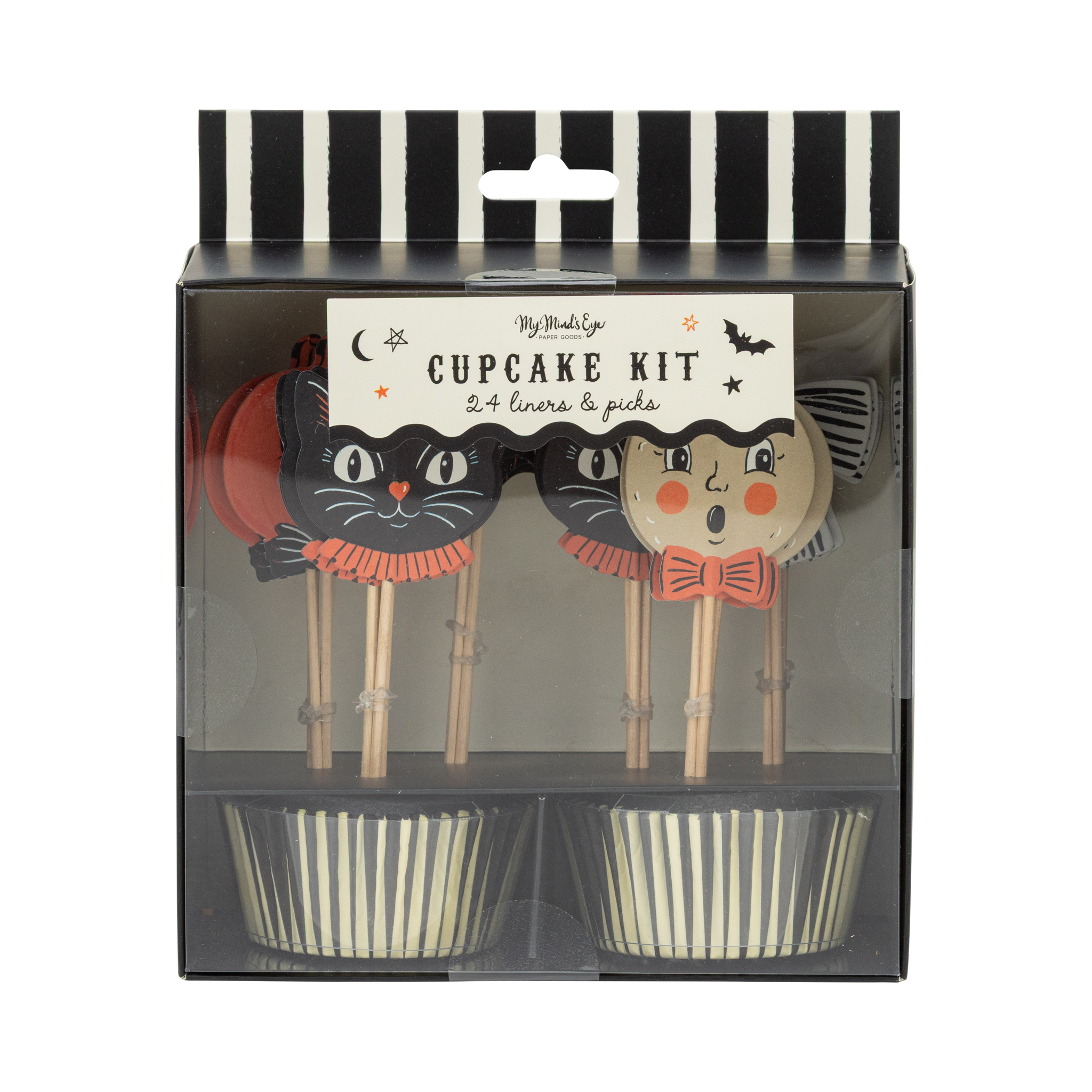 Vintage Halloween Cupcake Kit