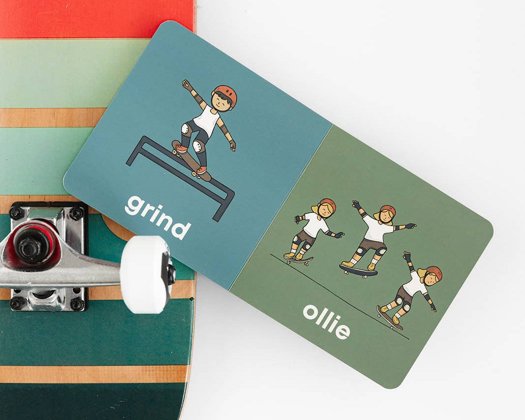 Skater Baby- Board Book