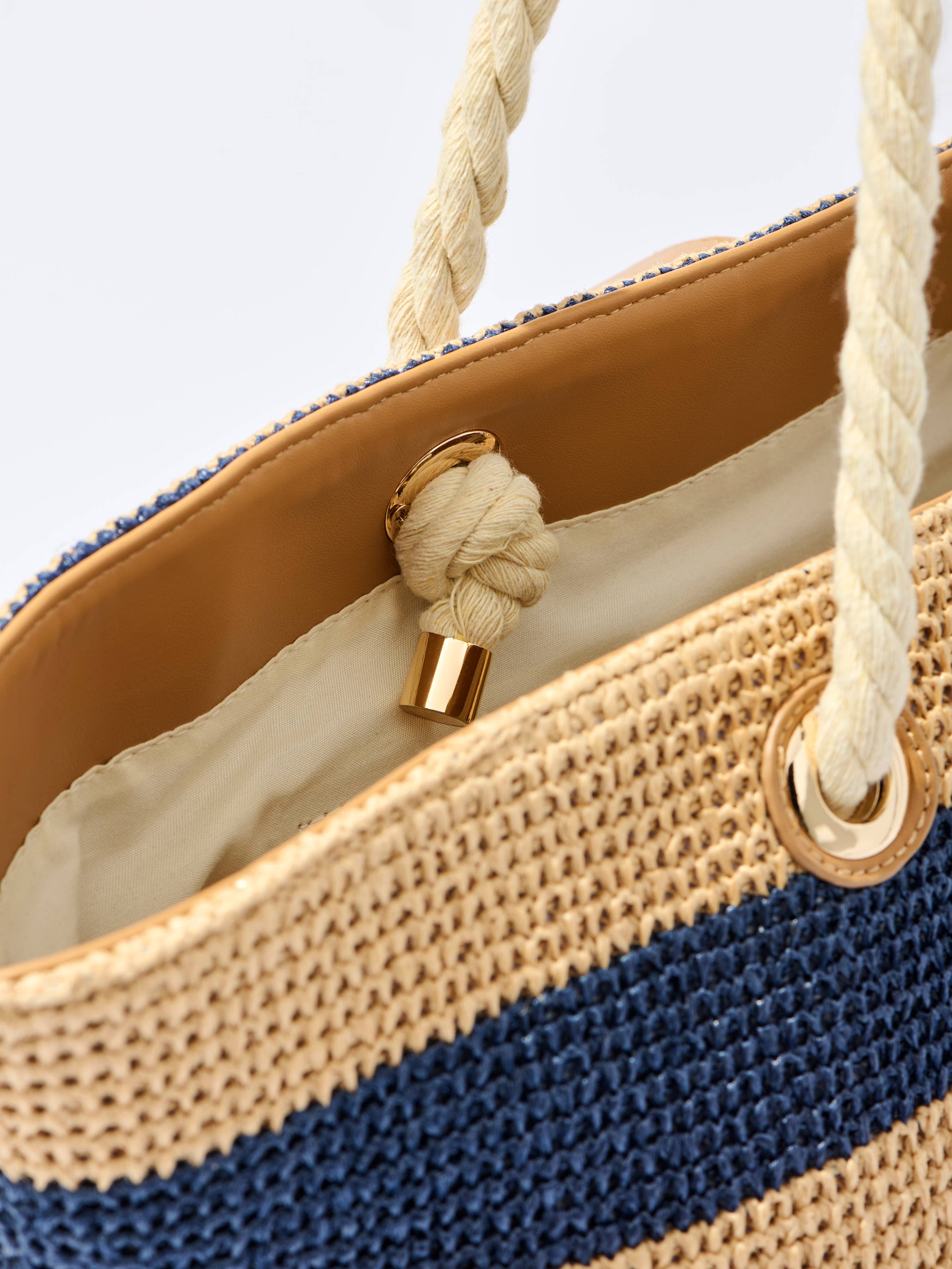 Navy Rina Tote