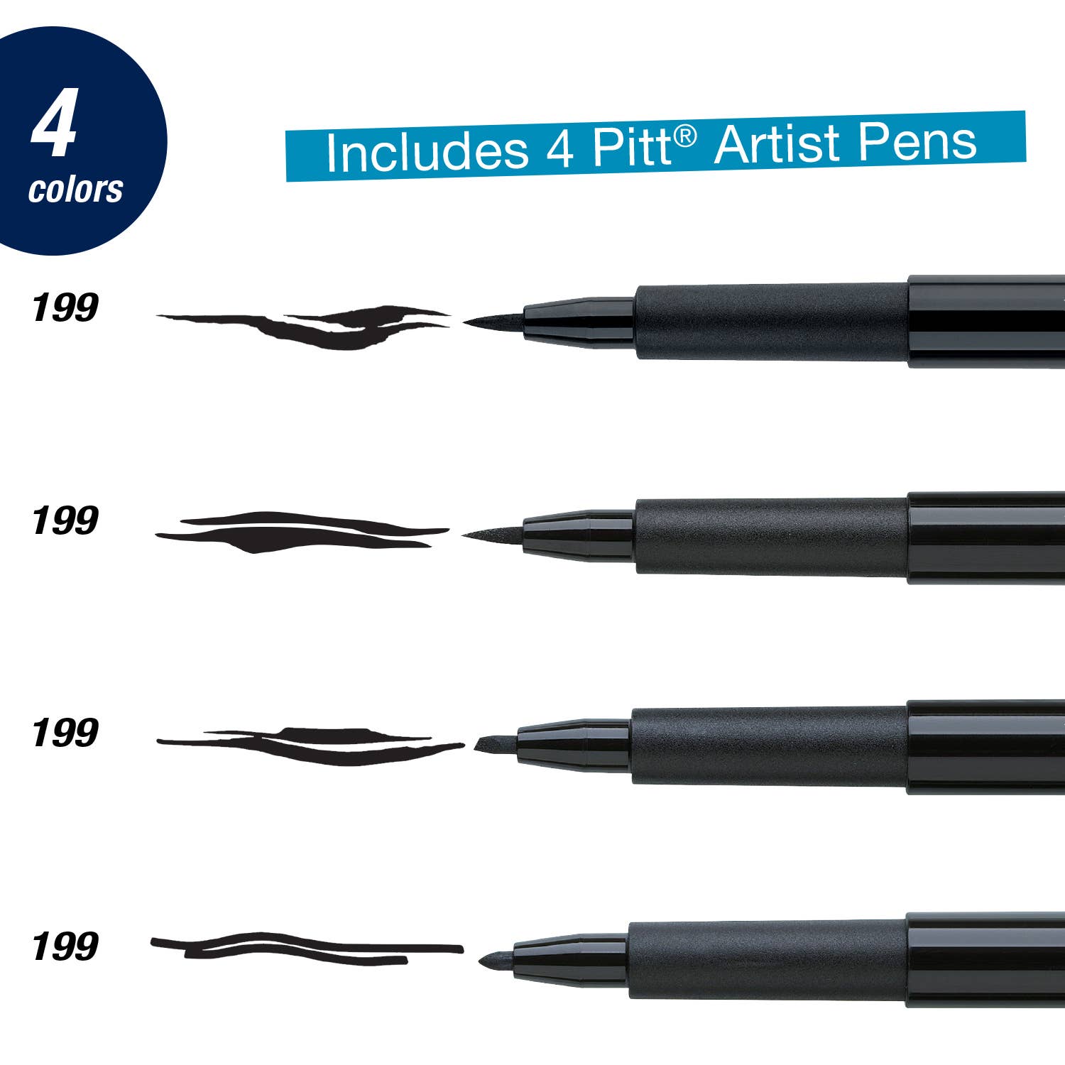 Pitt Artist Modern Lettering Set