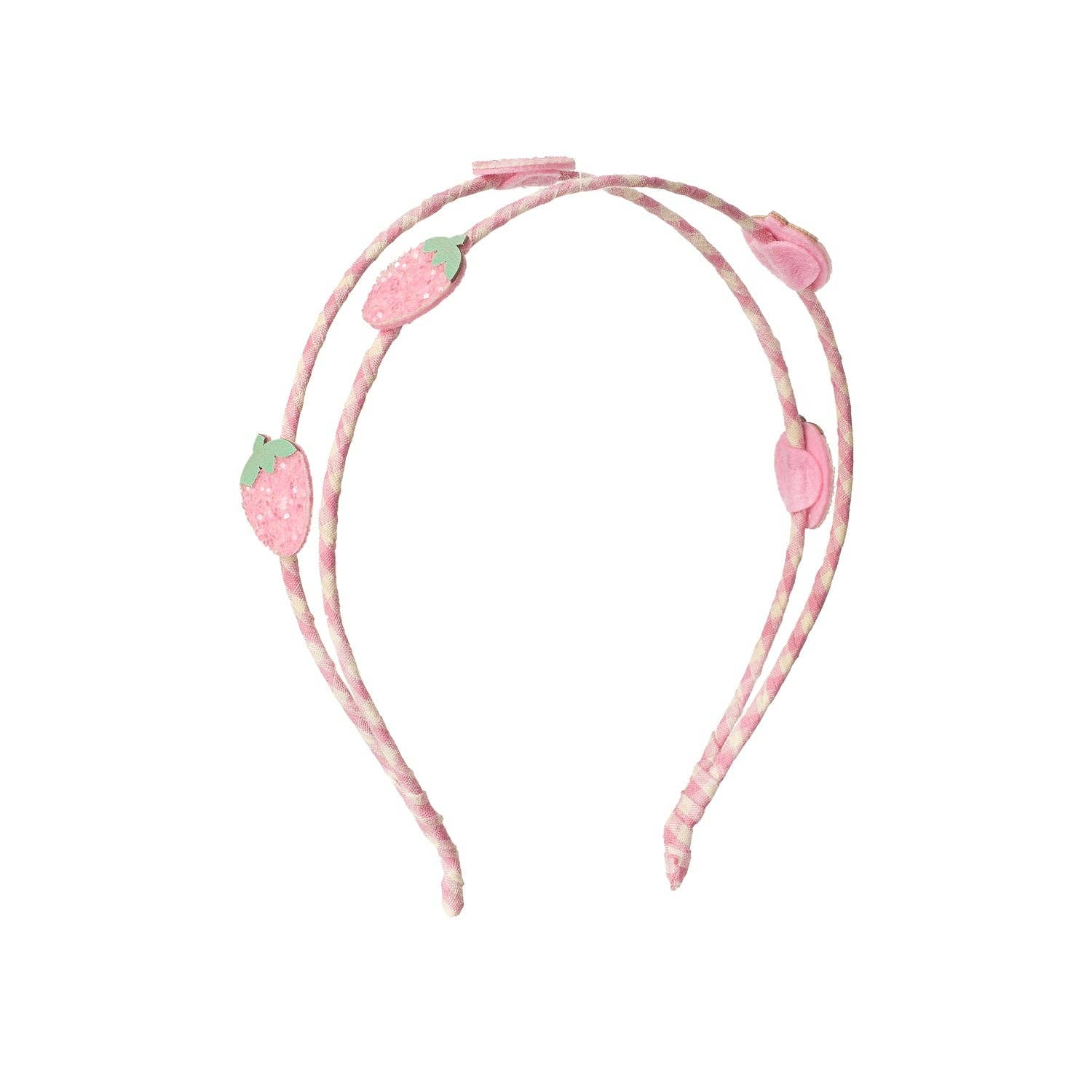 Strawberry Fields Double Headband
