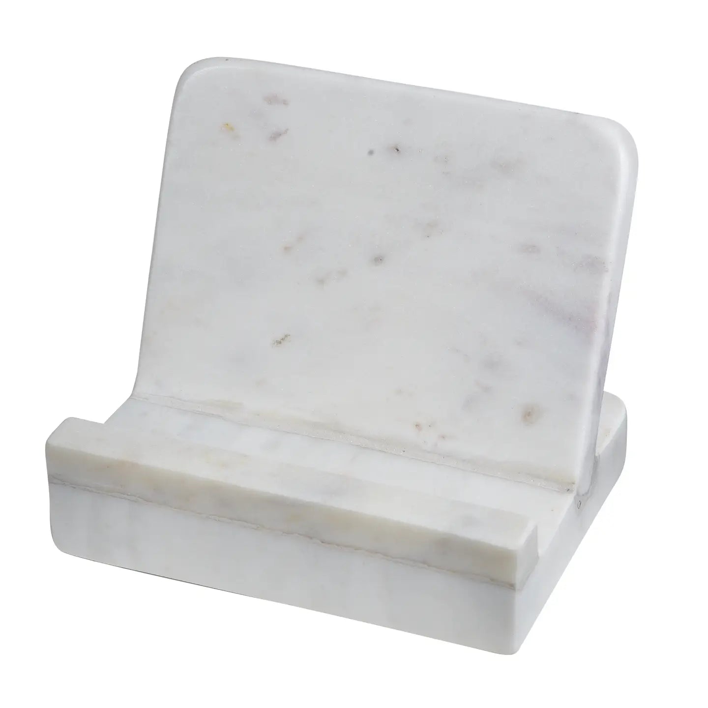 Marble Cook Book Stand Opal White