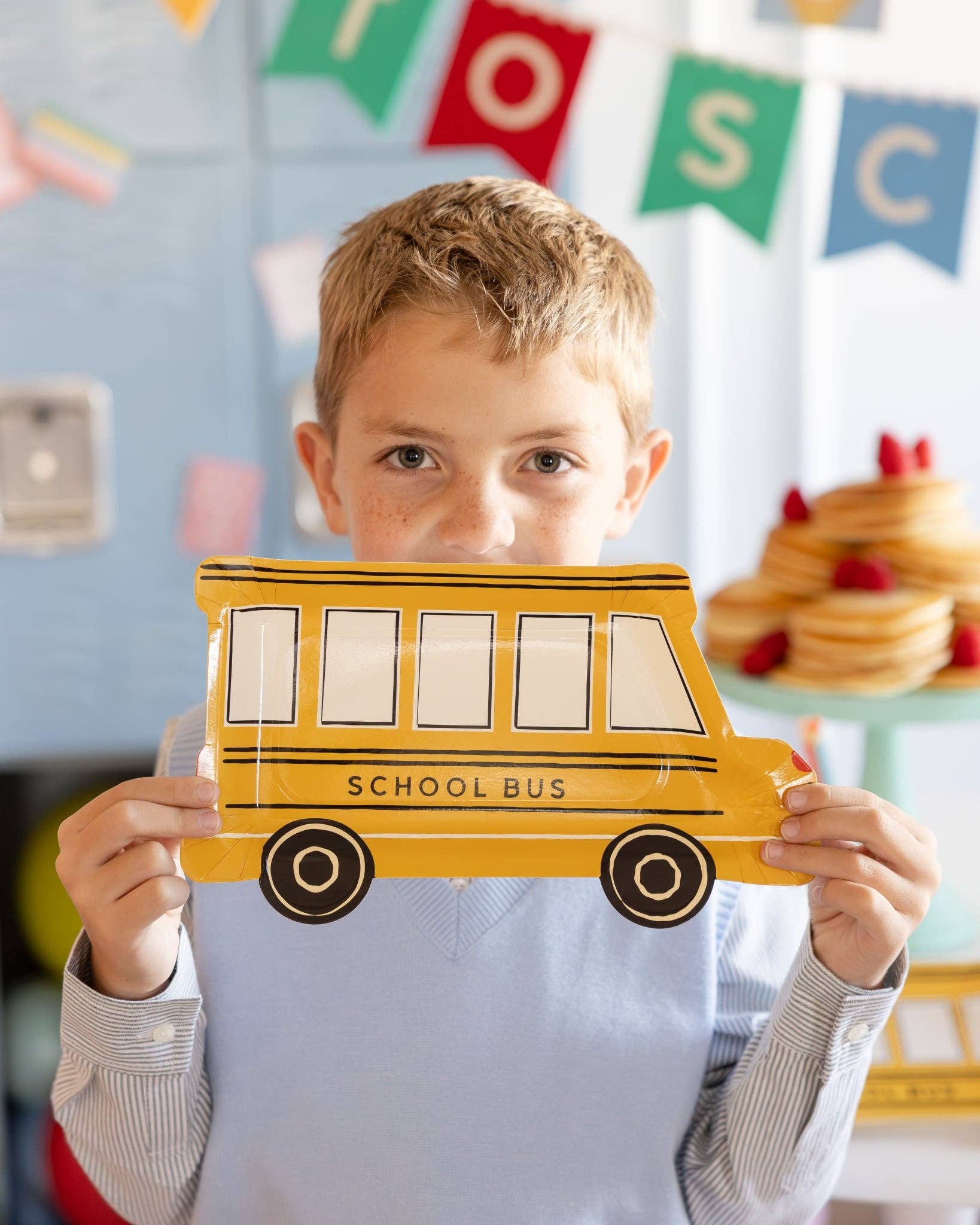 School Bus Plate
