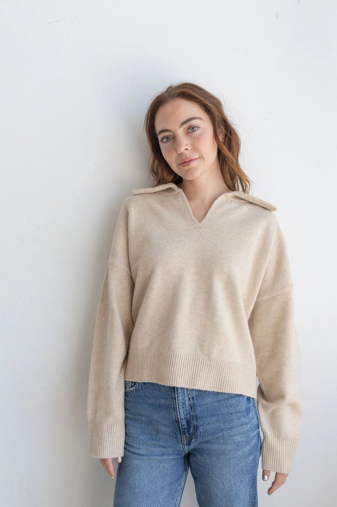 Lucy Knit Sweater Cream