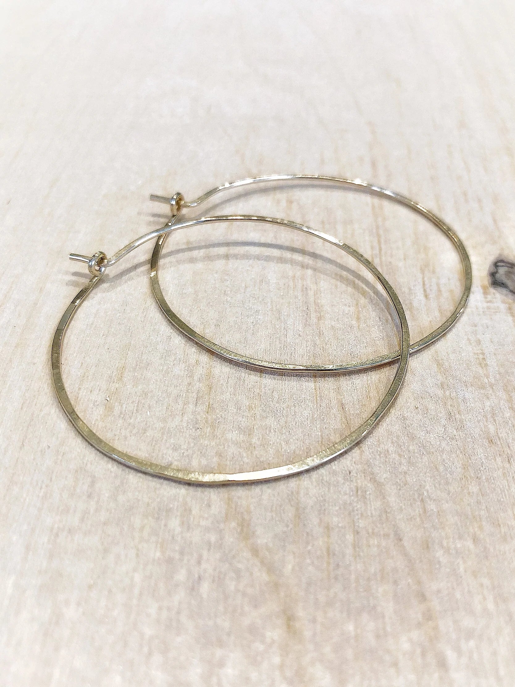 Hammered Hoops