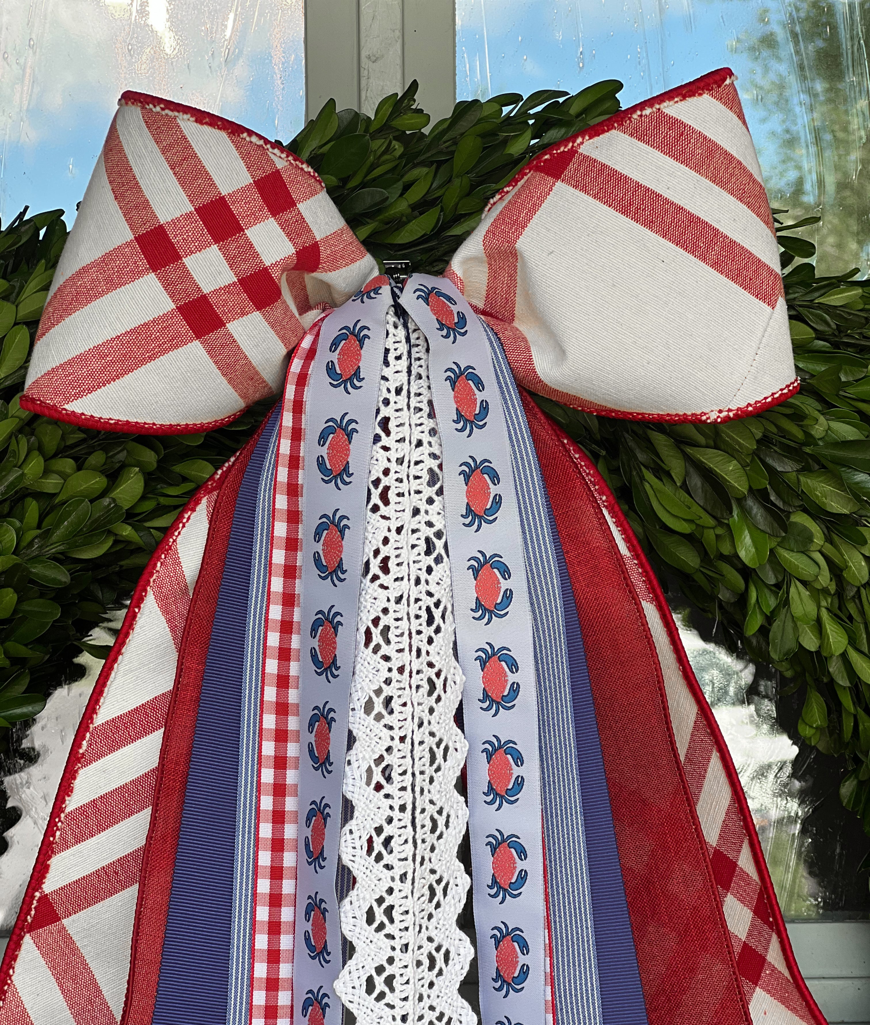 Cape Cottage Wreath Ribbon