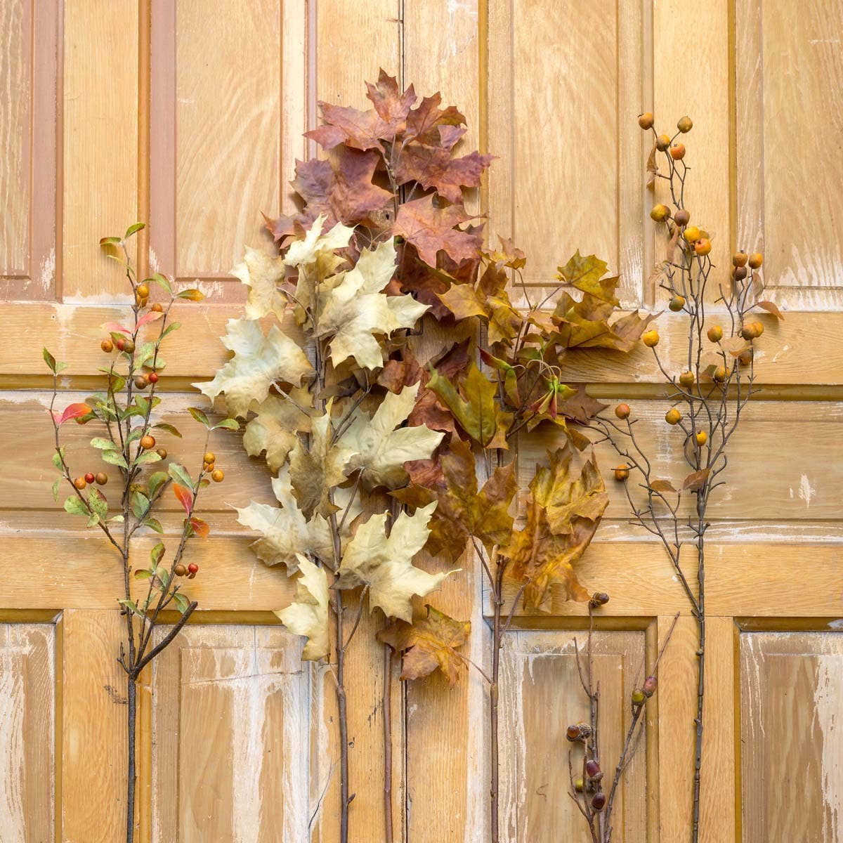 Crafted Autumn Leaves Stem Collection