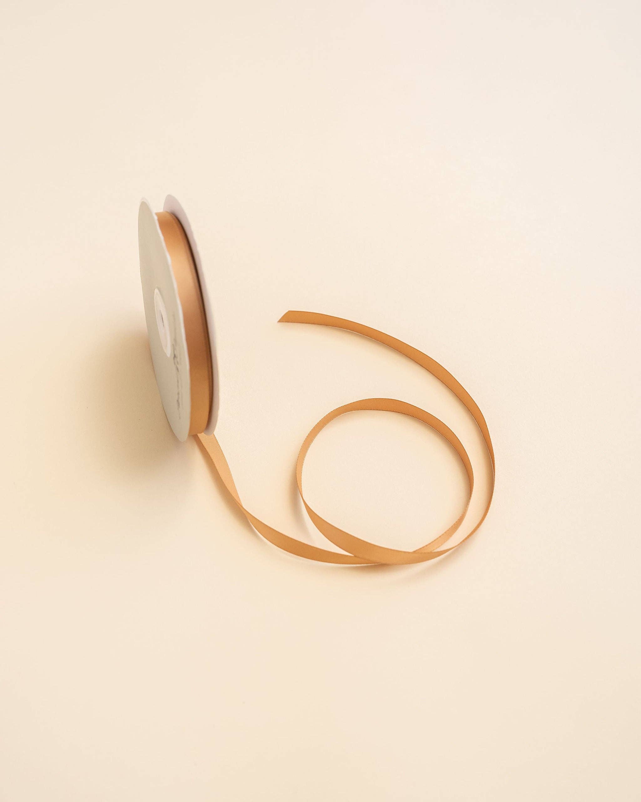 'Antique Gold' Satin Ribbon