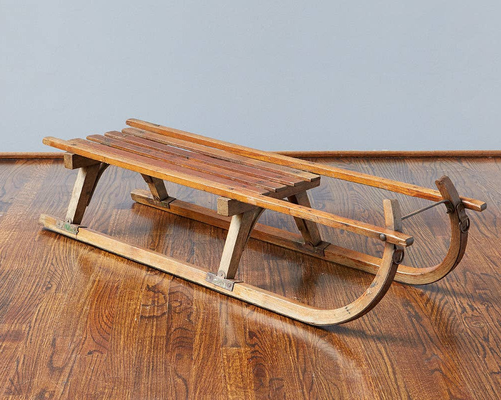 Found Wood Sled