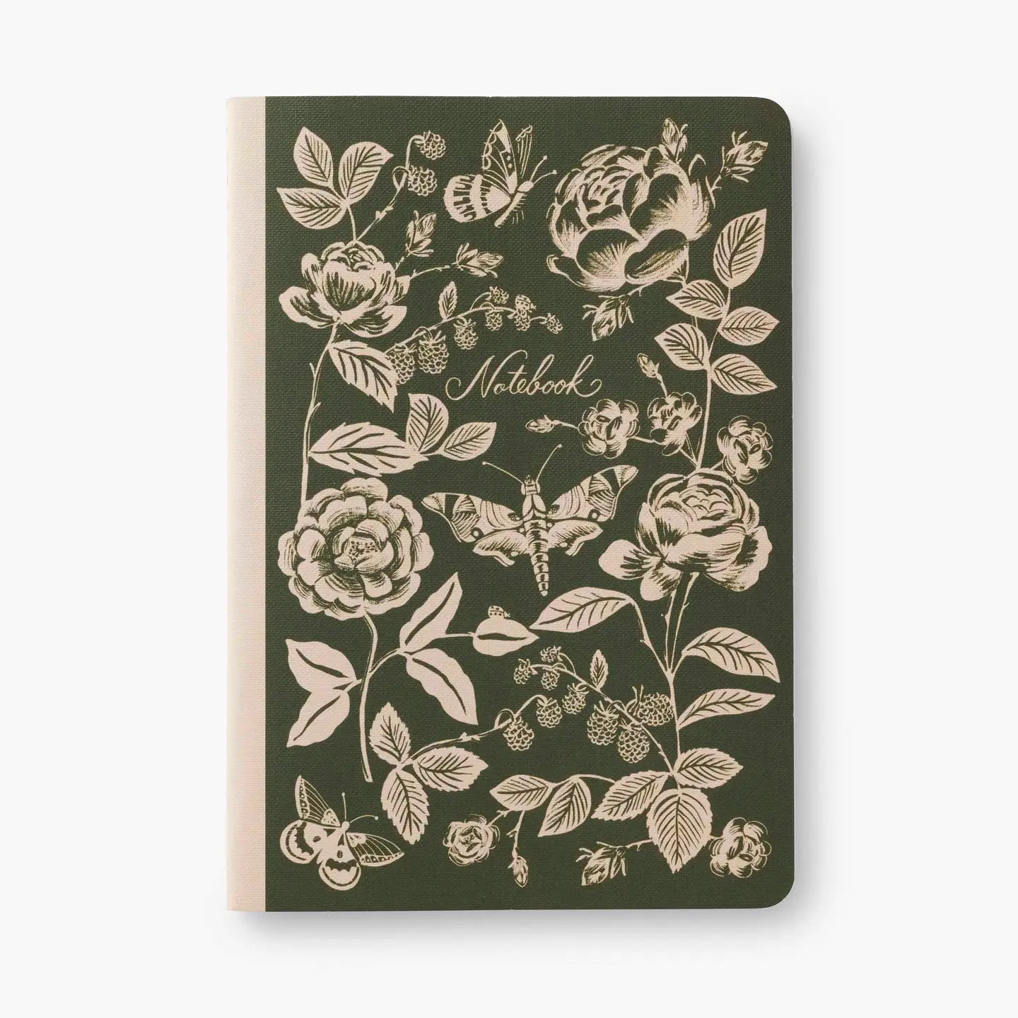 Assorted Set of 3 English Rose Notebooks