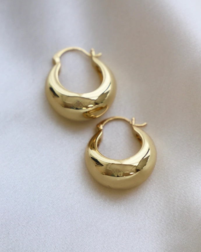 Coco Chunky Hoop Earrings