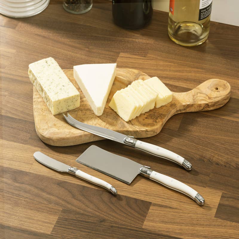 French Home Laguiole Cheese Knives Set