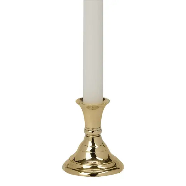 Brass 7/8" Dia. Taper Candlestick 3"