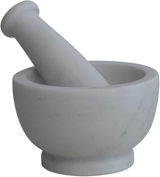 Marble Mortar & Pestle