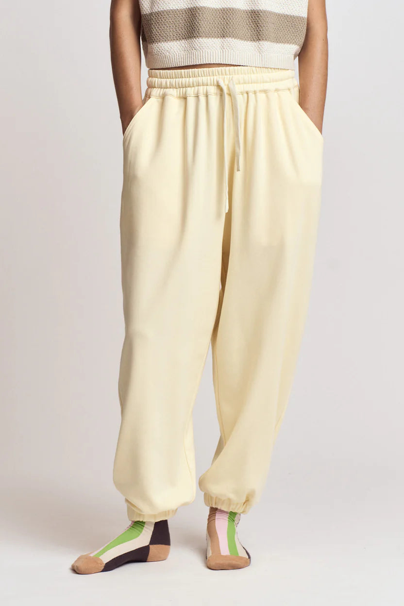 Rib and Terry Sweat Pants