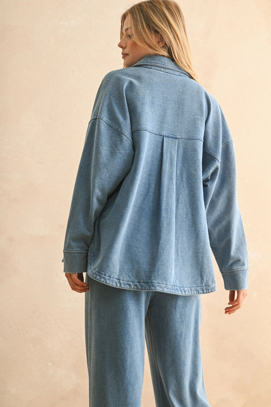 Mara Button Up Top