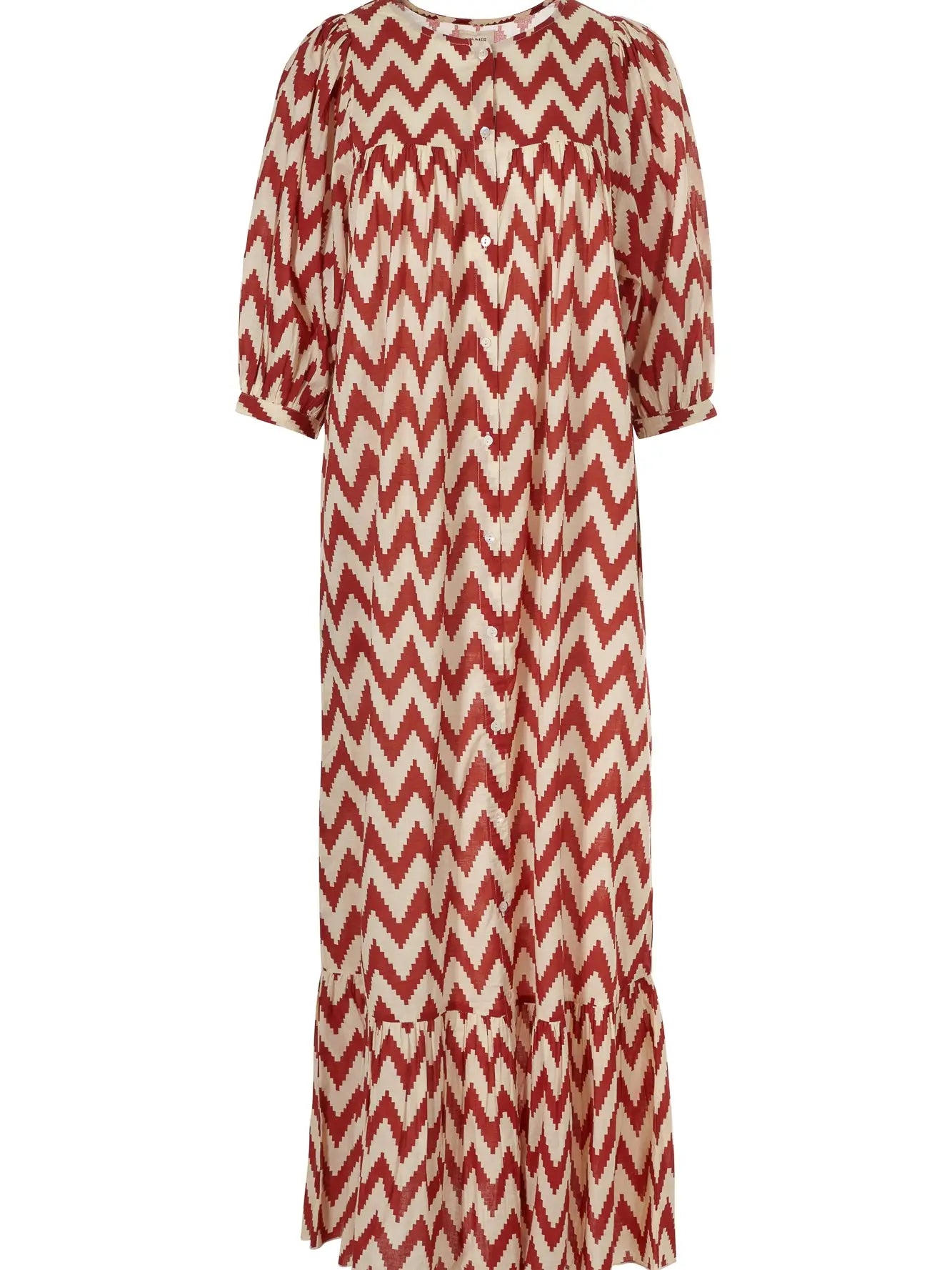 Sofia Dress Zig Zag