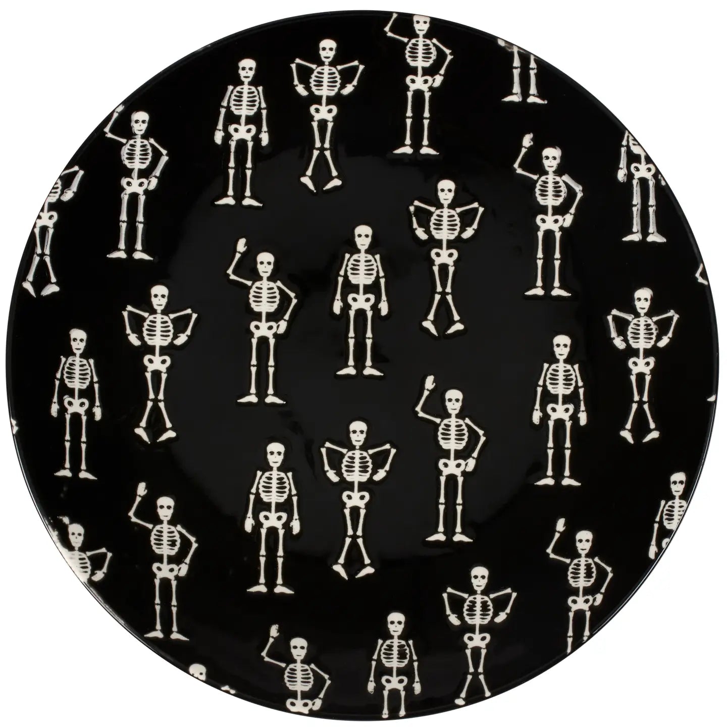 Skeletons Salad Plate