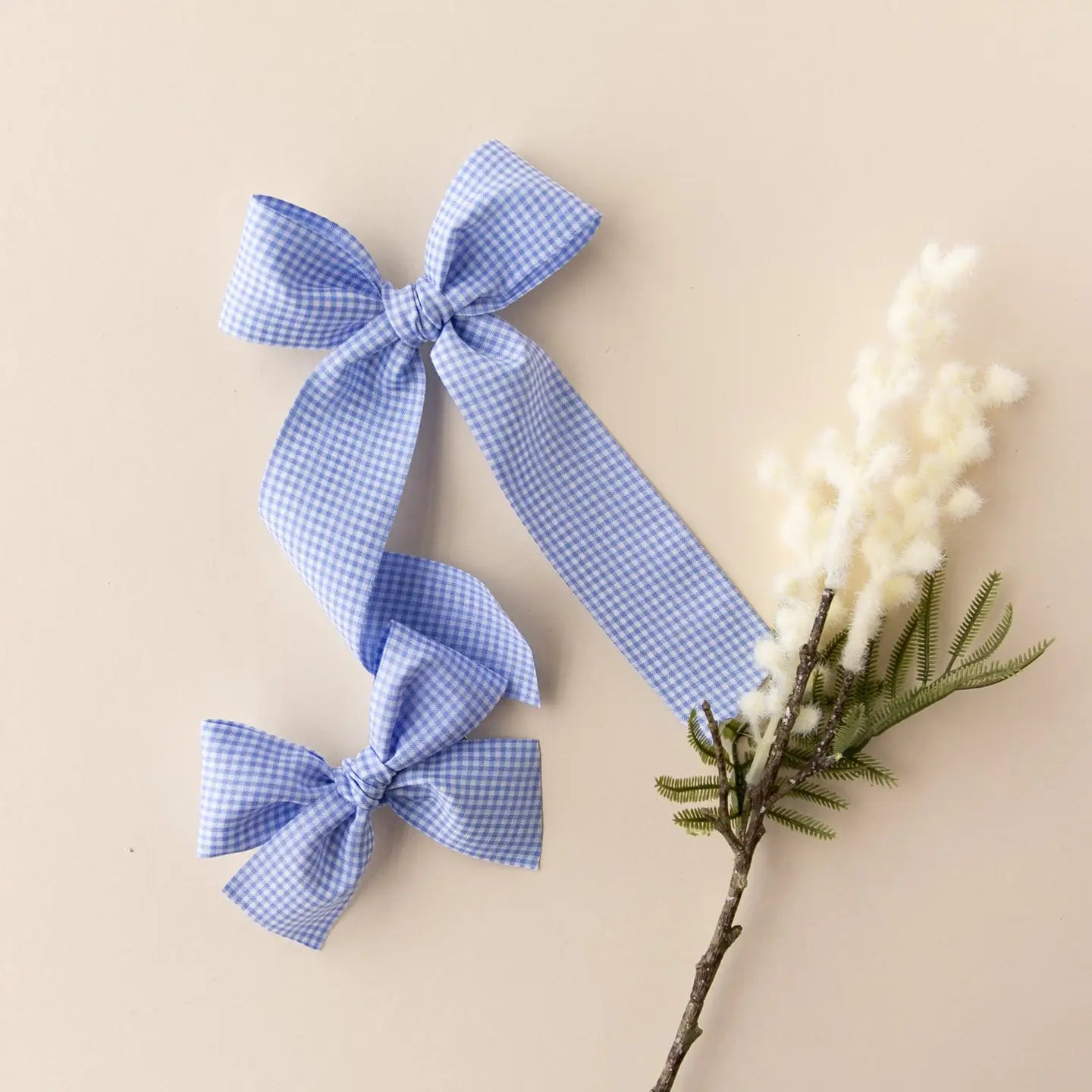 Carolina Blue | Ribbon Bow - Nylon Headband