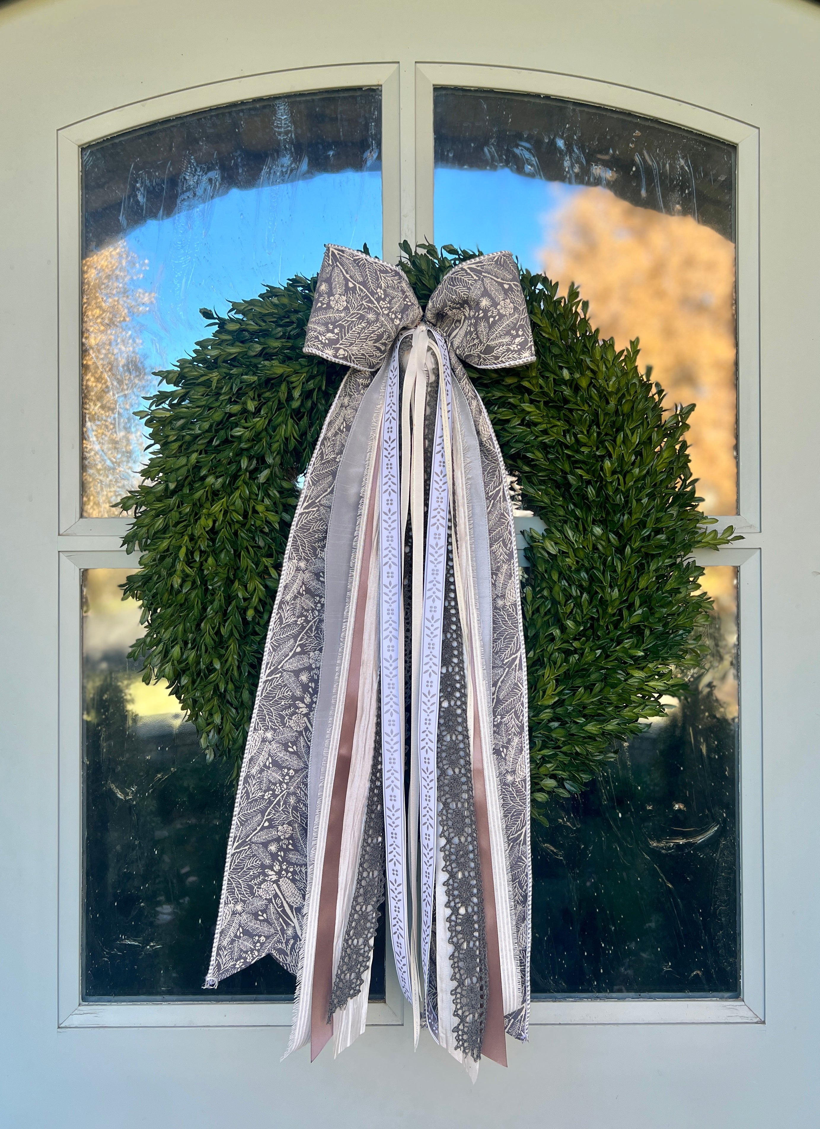 Whispering Pines Wreath Ribbon