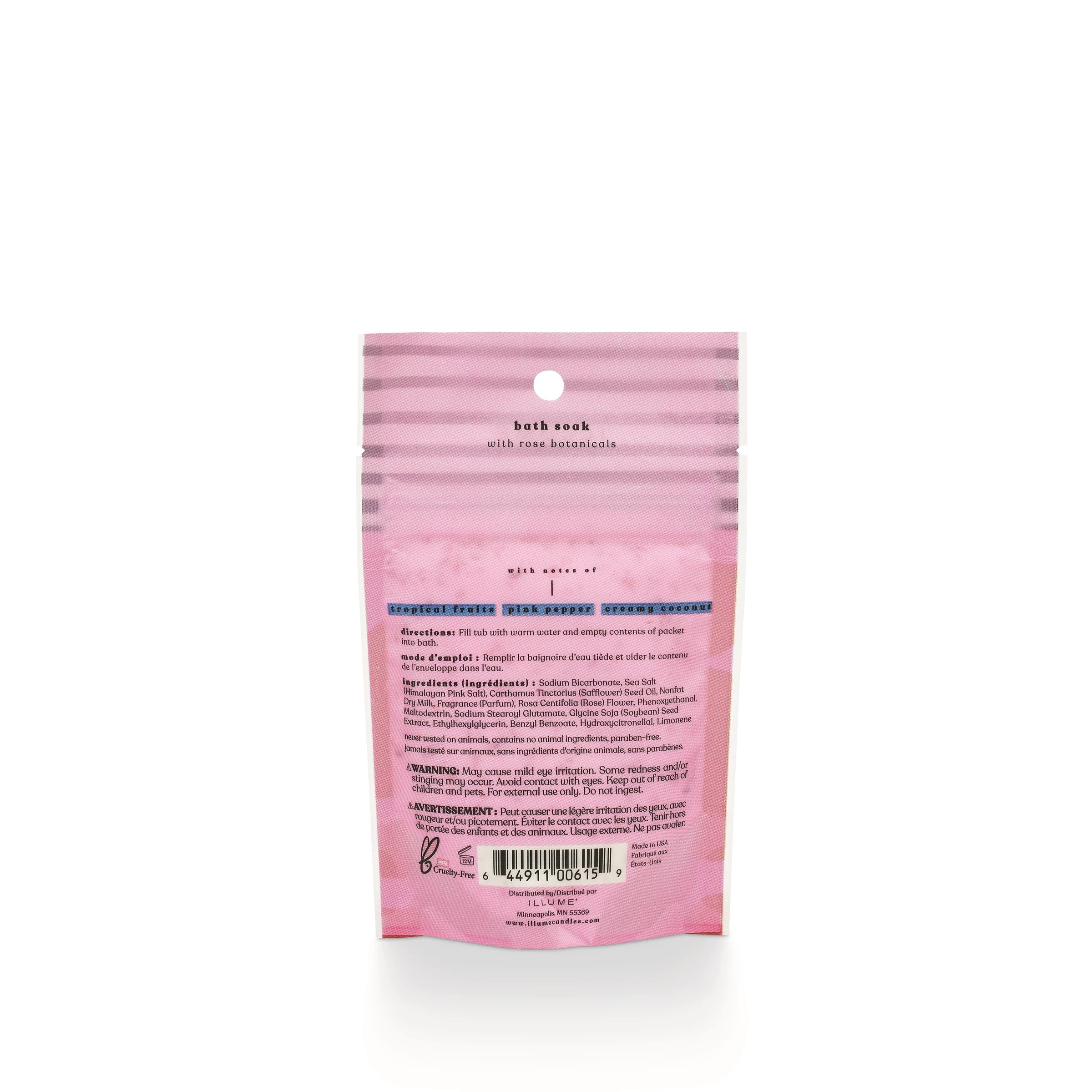 Pink Pepper Fruit Bath Soak