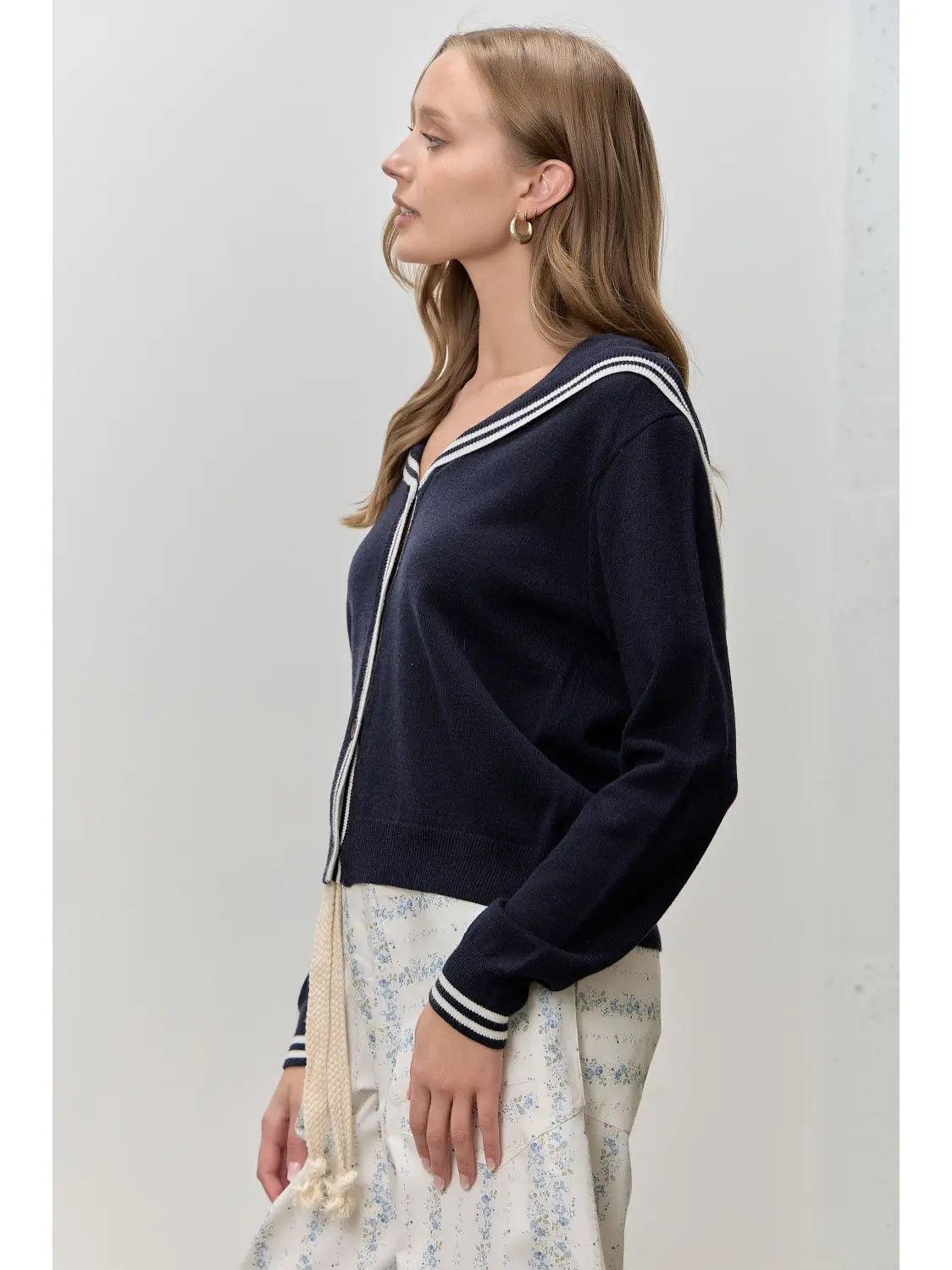 Adaline Sailor Cardigan