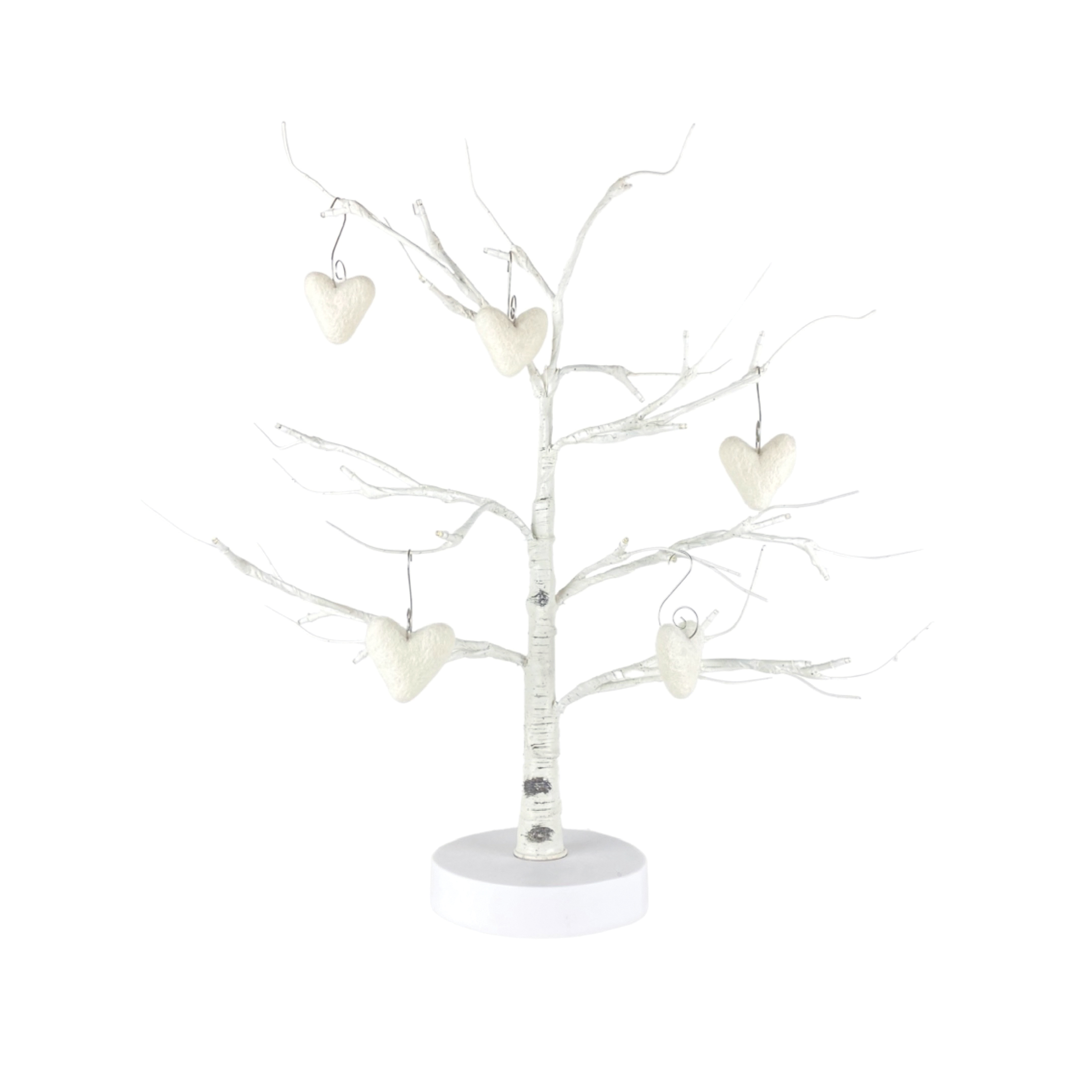 Felt Heart Ornaments