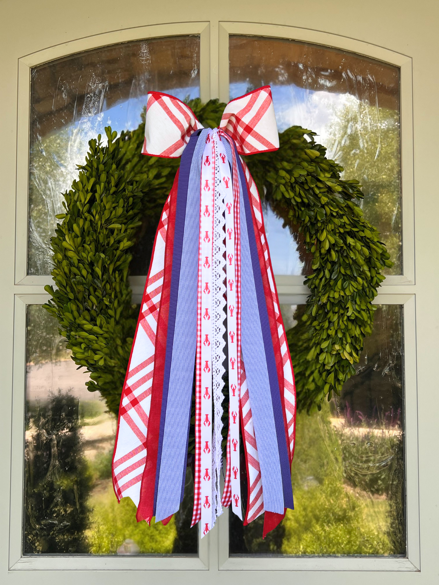 Cape Cottage Wreath Ribbon
