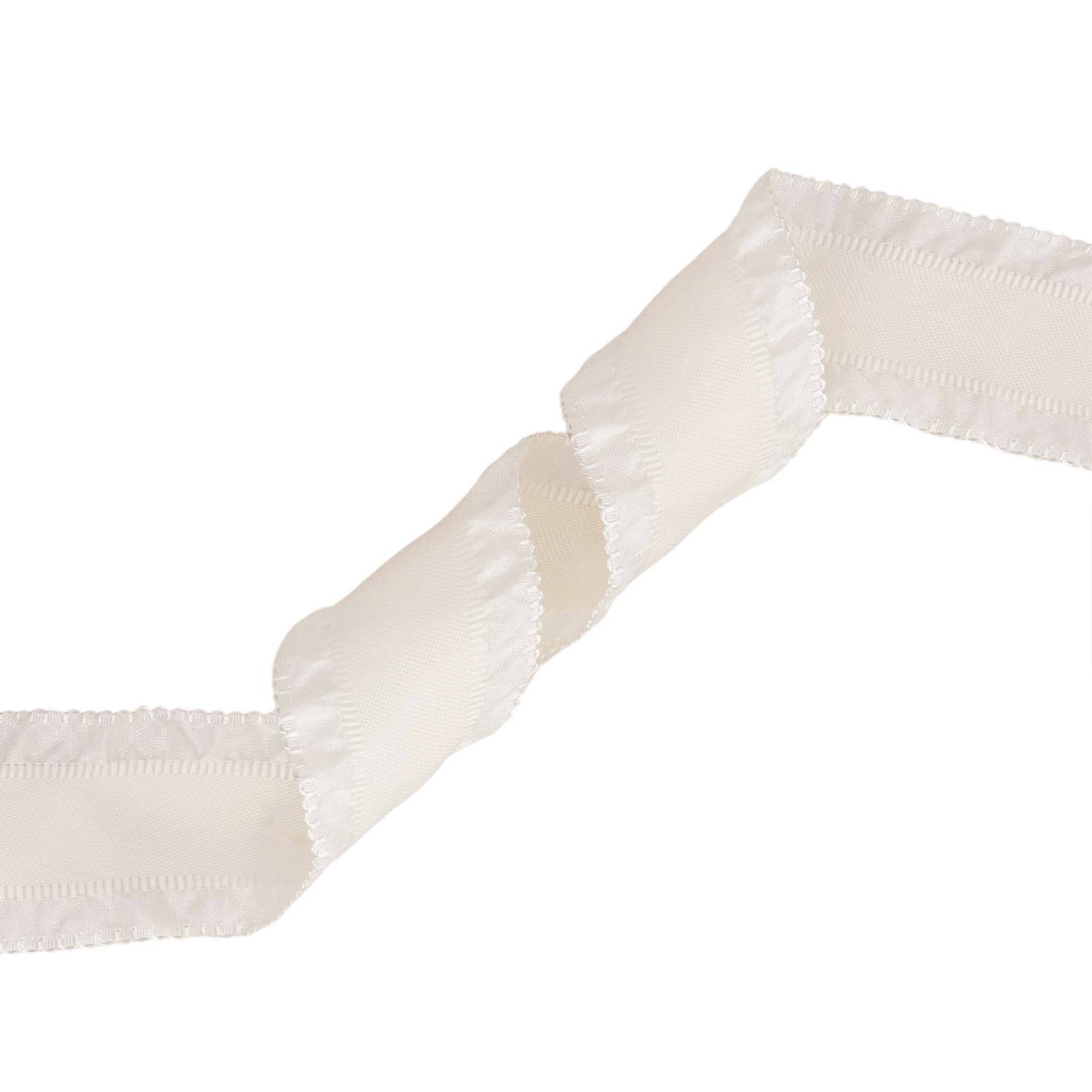 Ruffle Ribbon Ivory
