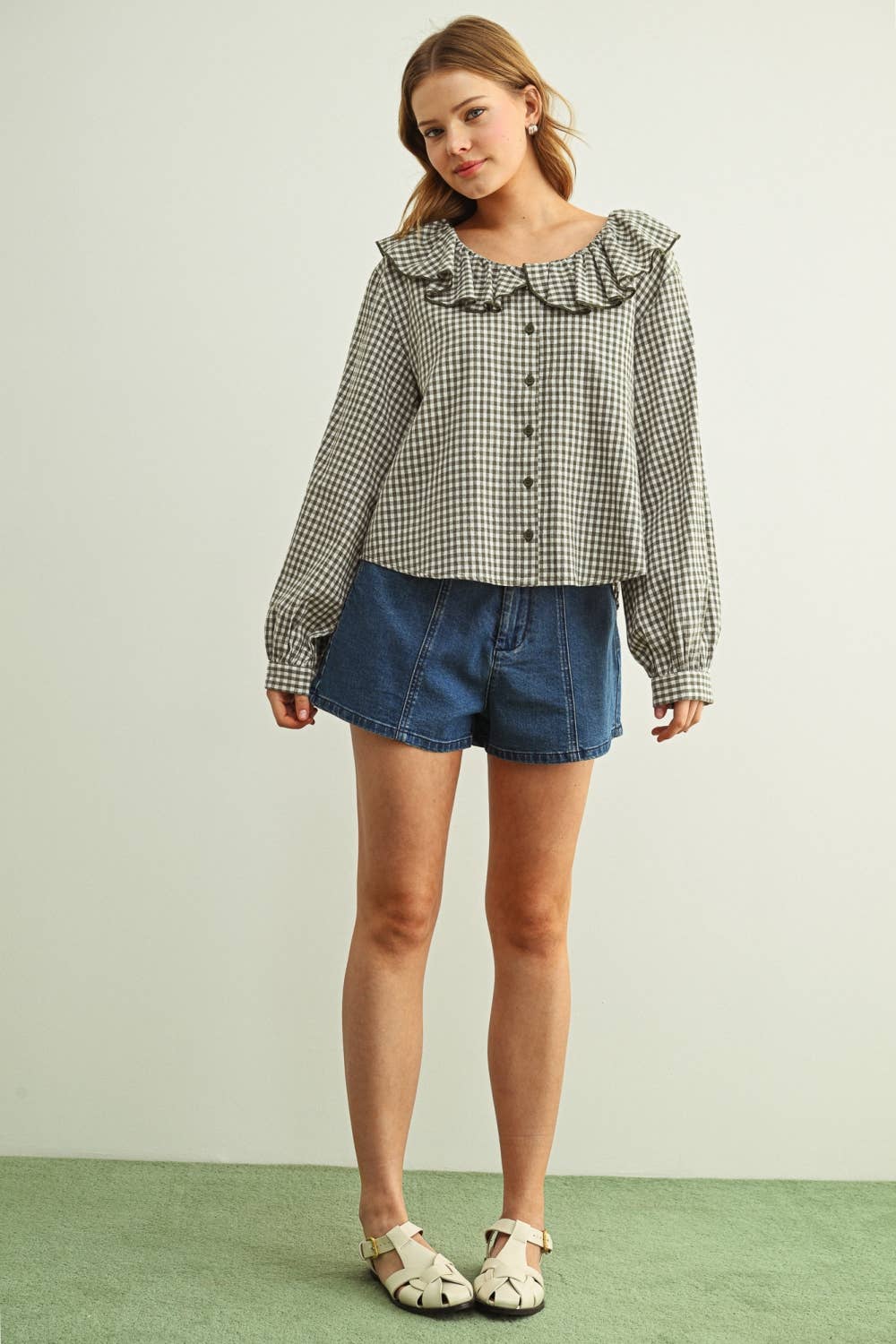 Laurel Ruffle Blouse