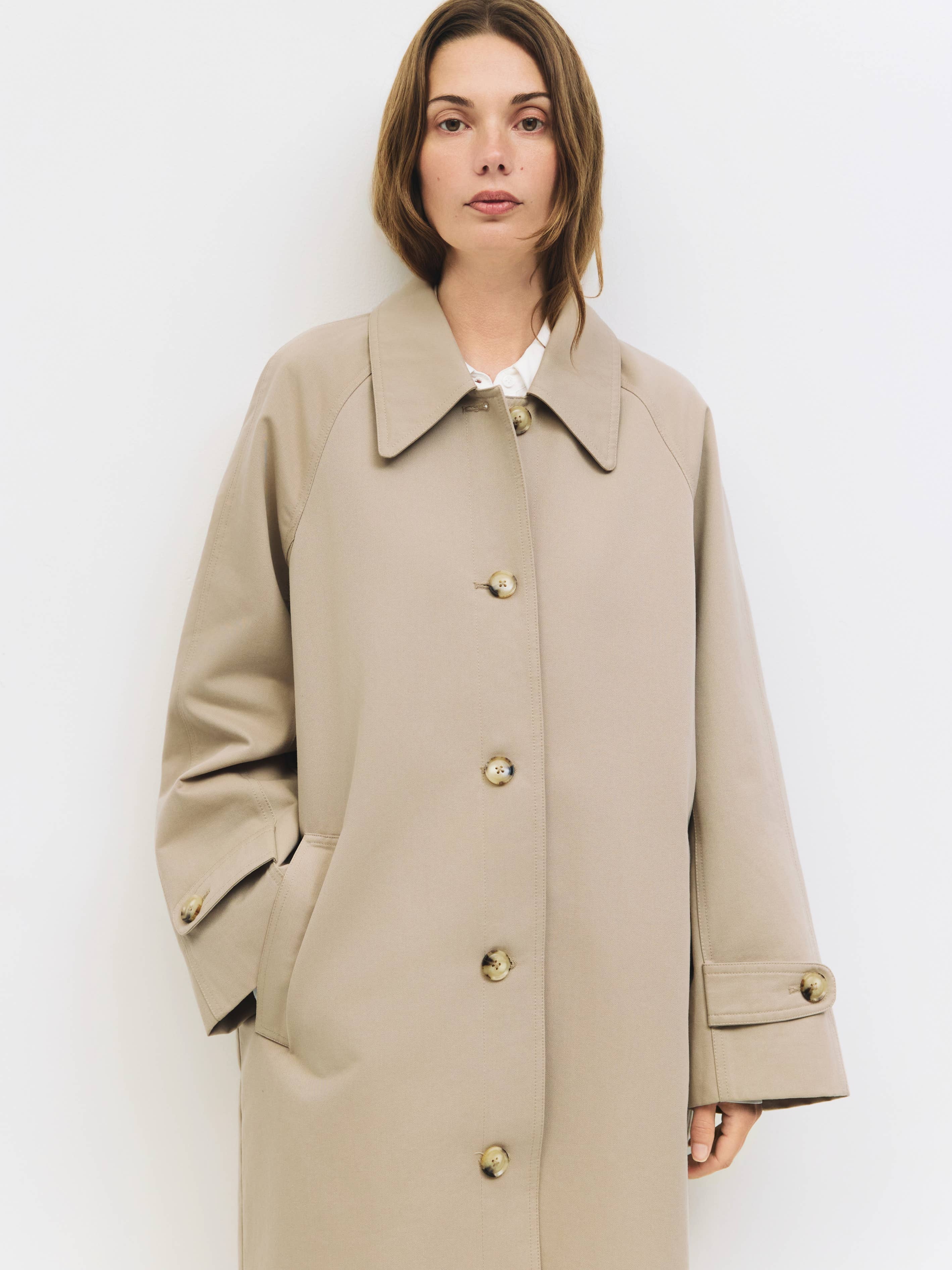 The Serena Coat Beige