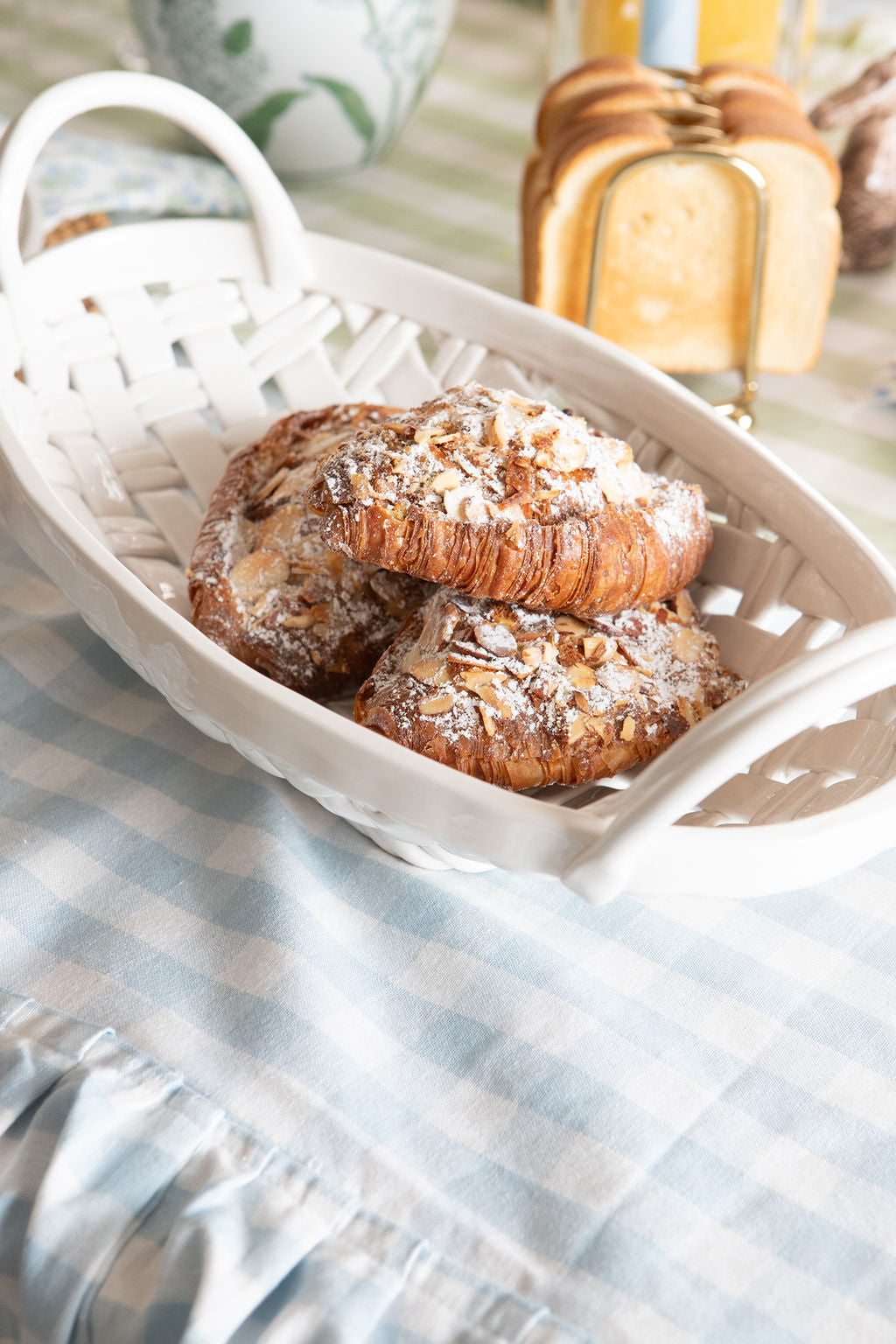 Ceramic Bread Basket