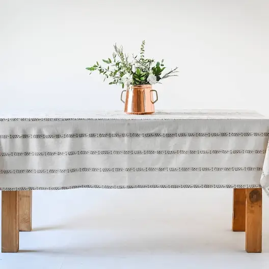Walnut Leaf Tablecloth 60''x120''