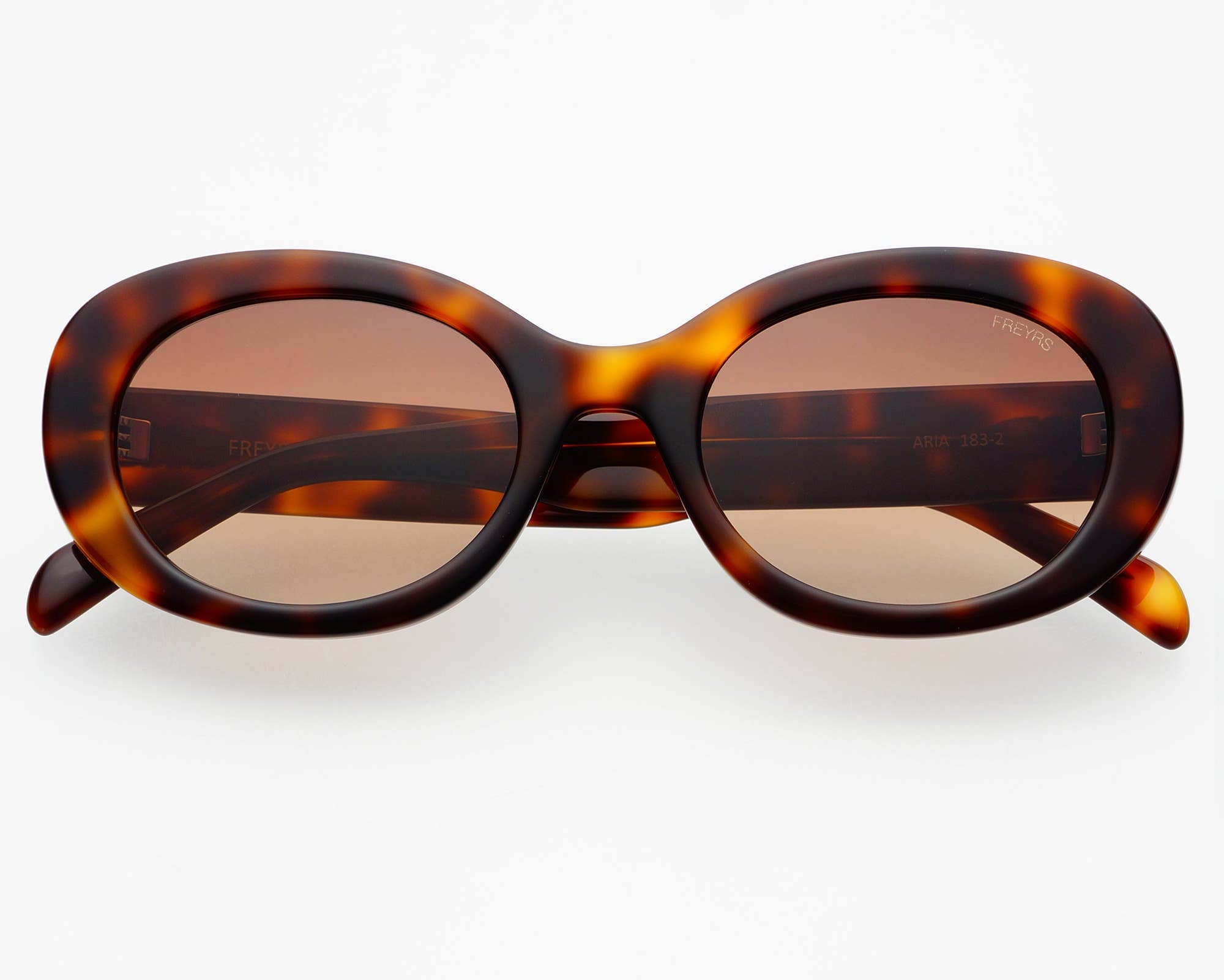 Aria  Brown Tortoise Sunglasses