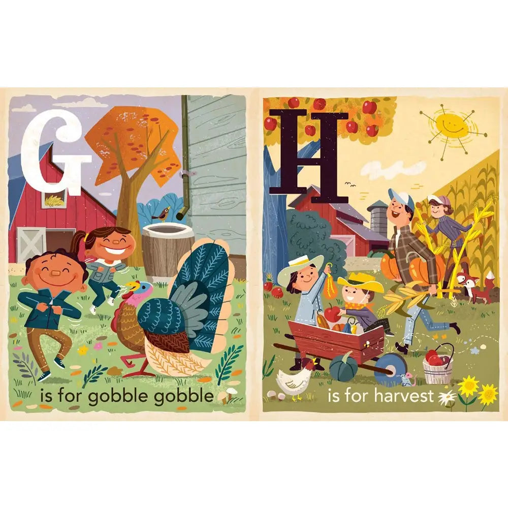 T Is For Thankful: Thanksgiving Alphabet Board Book