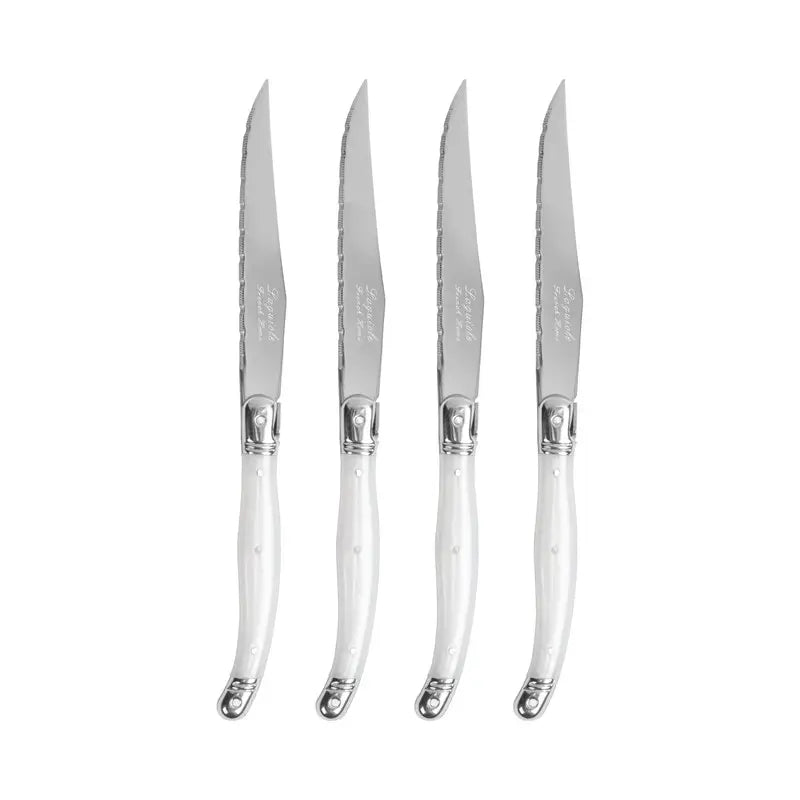 French Home Laguiole Steak Knives, Set of 4