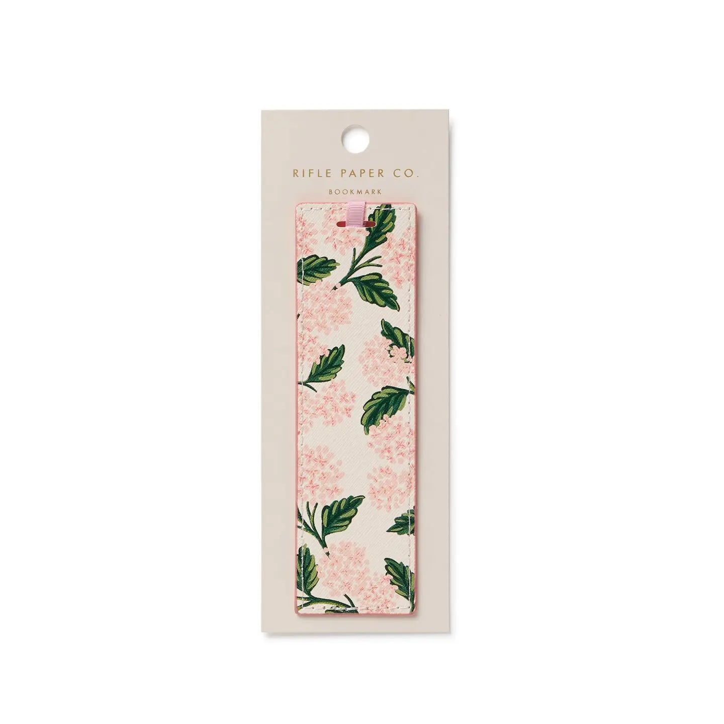 Pink Hydrangea Bookmark