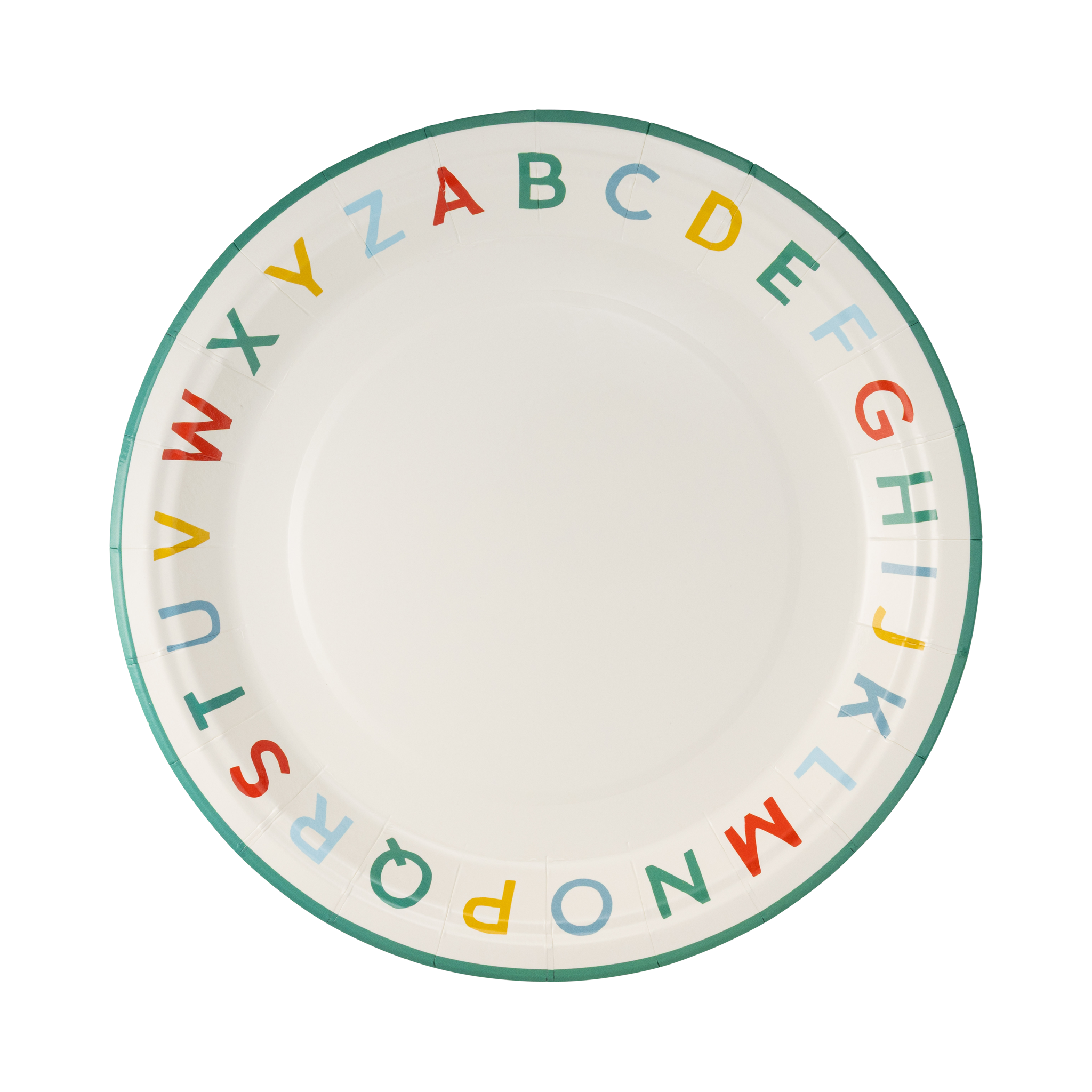 Alphabet Plate