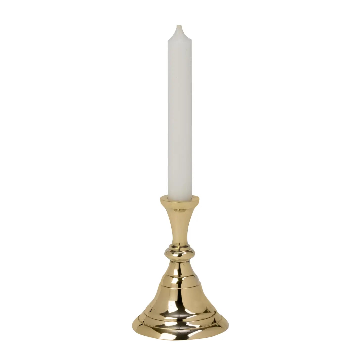 Small Brass Candlestick 1/2" Diameter