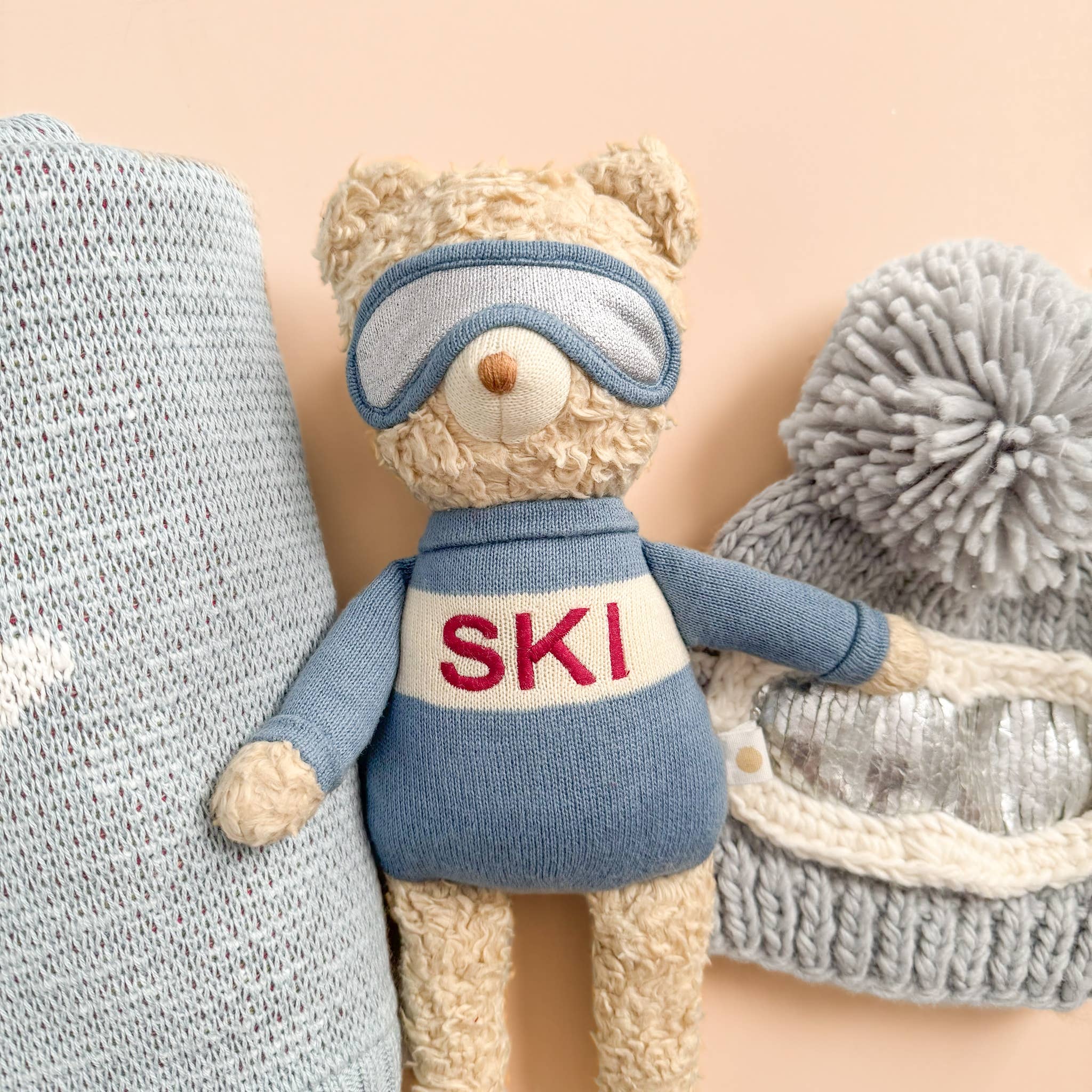 Plush Ski Bear