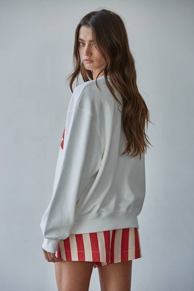 Crew USA Pullover