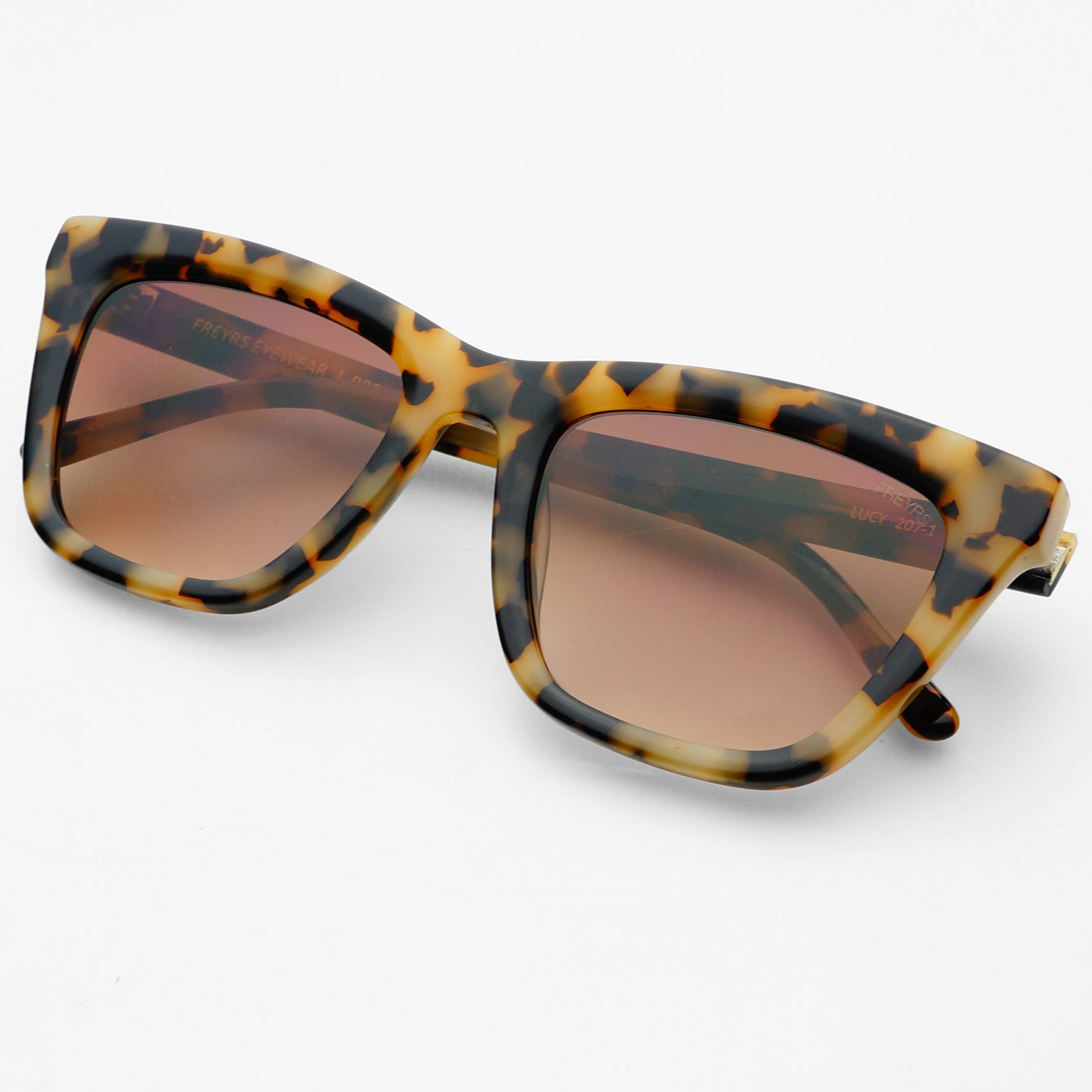 Lucy Milky Tortoise Sunglasses