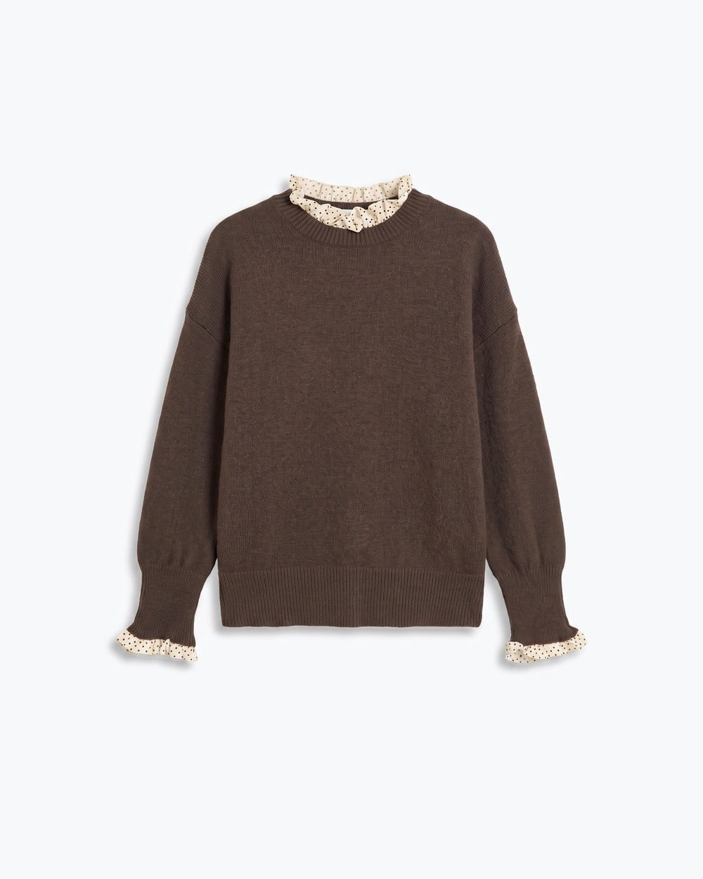 Joanna Ruffle Sweater