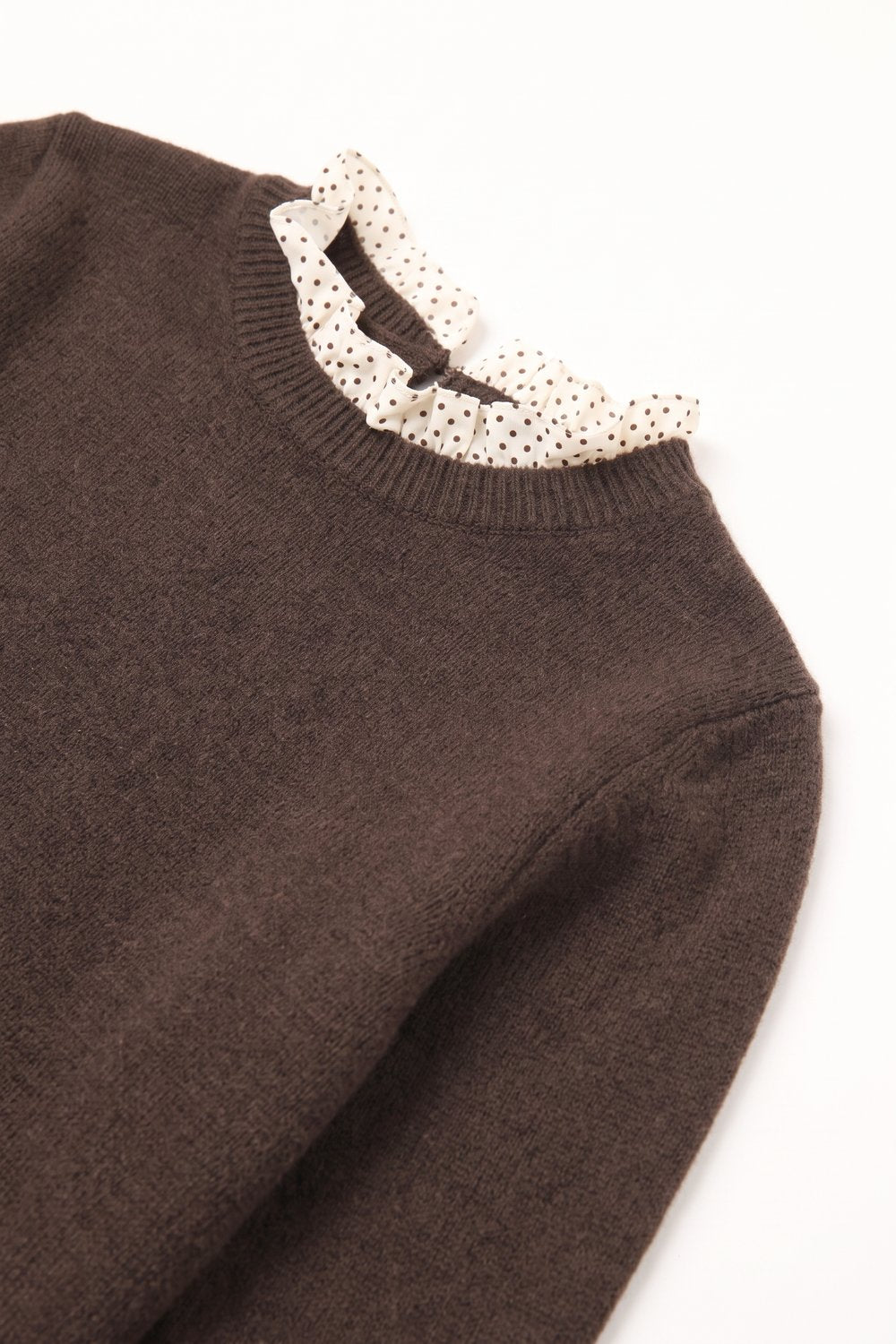 Joanna Ruffle Sweater